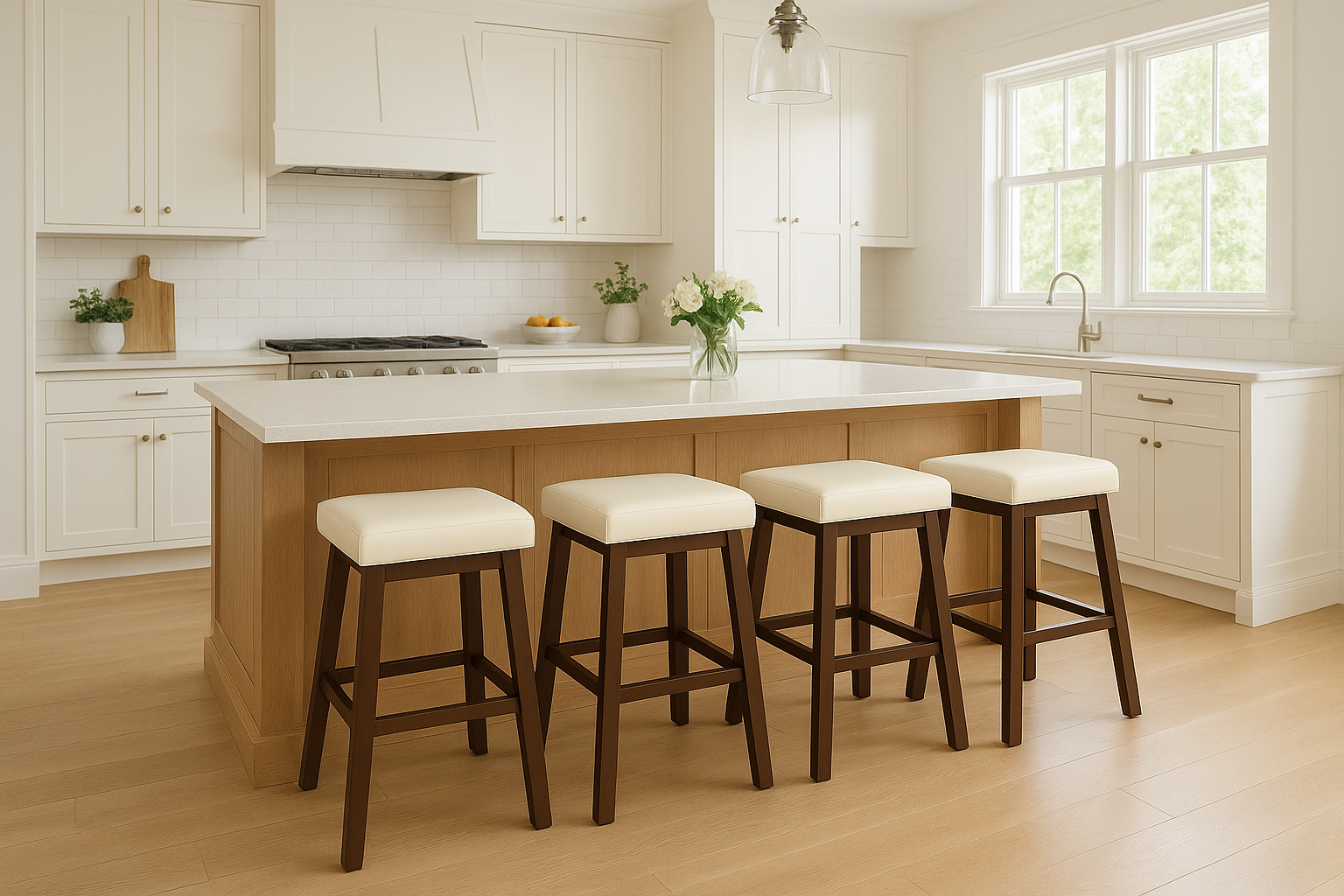 Ellington Backless Barstool