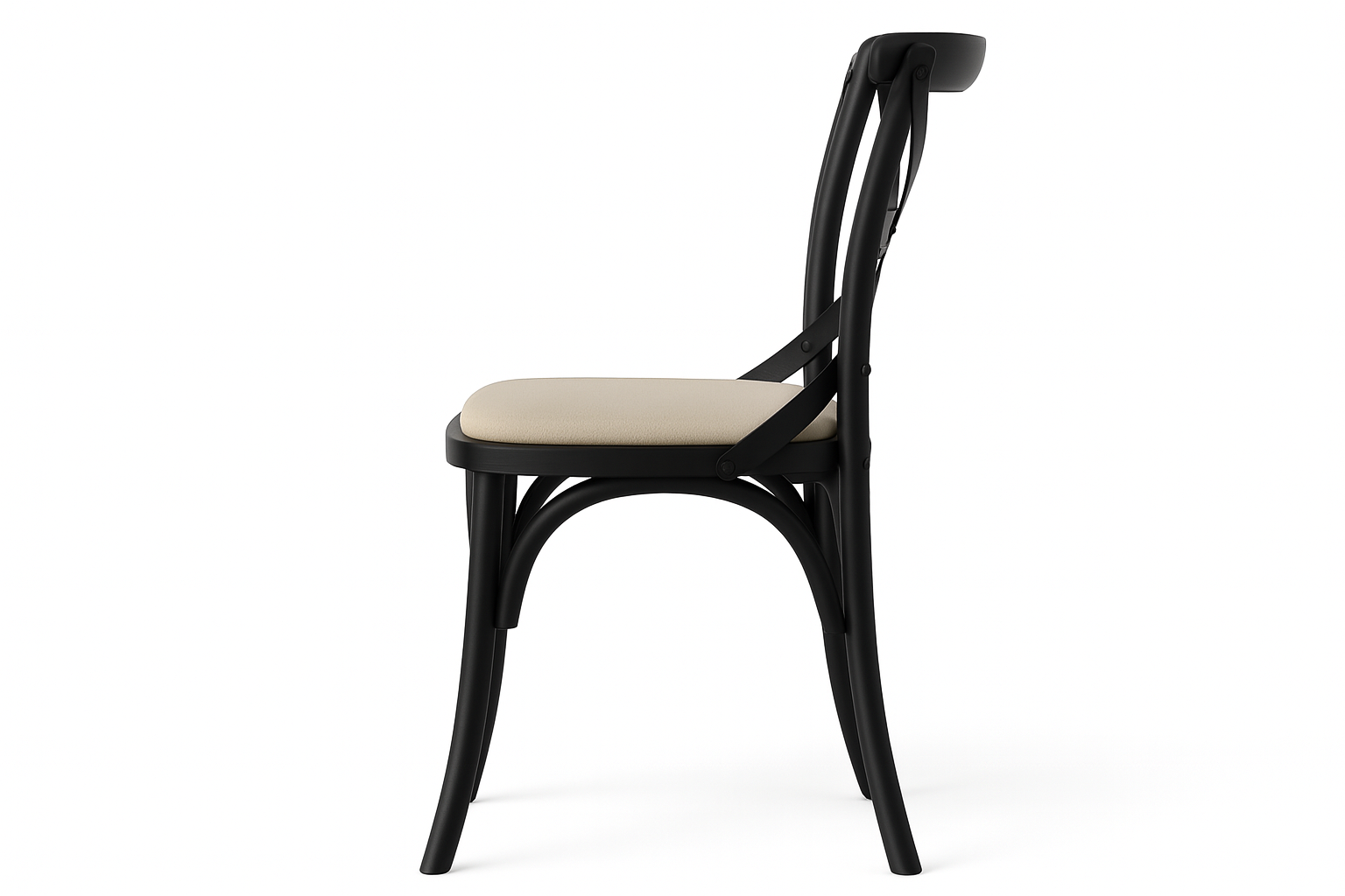 Slate Dining Chairs Beige Seat