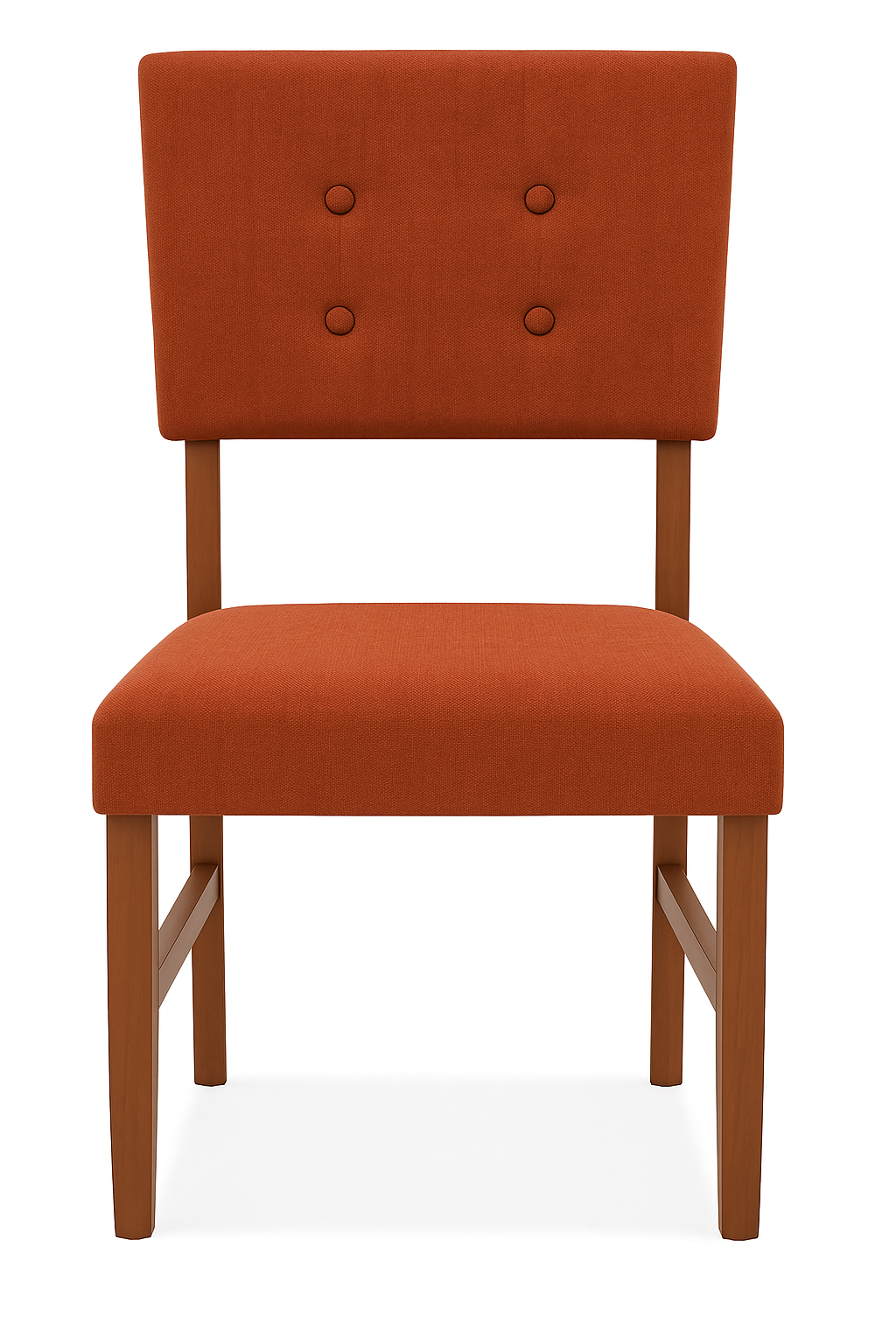 Carson Dining Chair Brick Red Seat