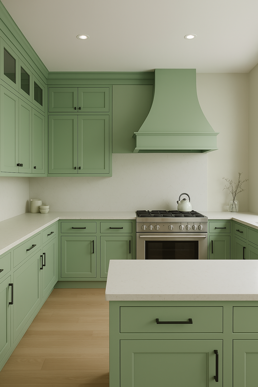Shaker Jade Green