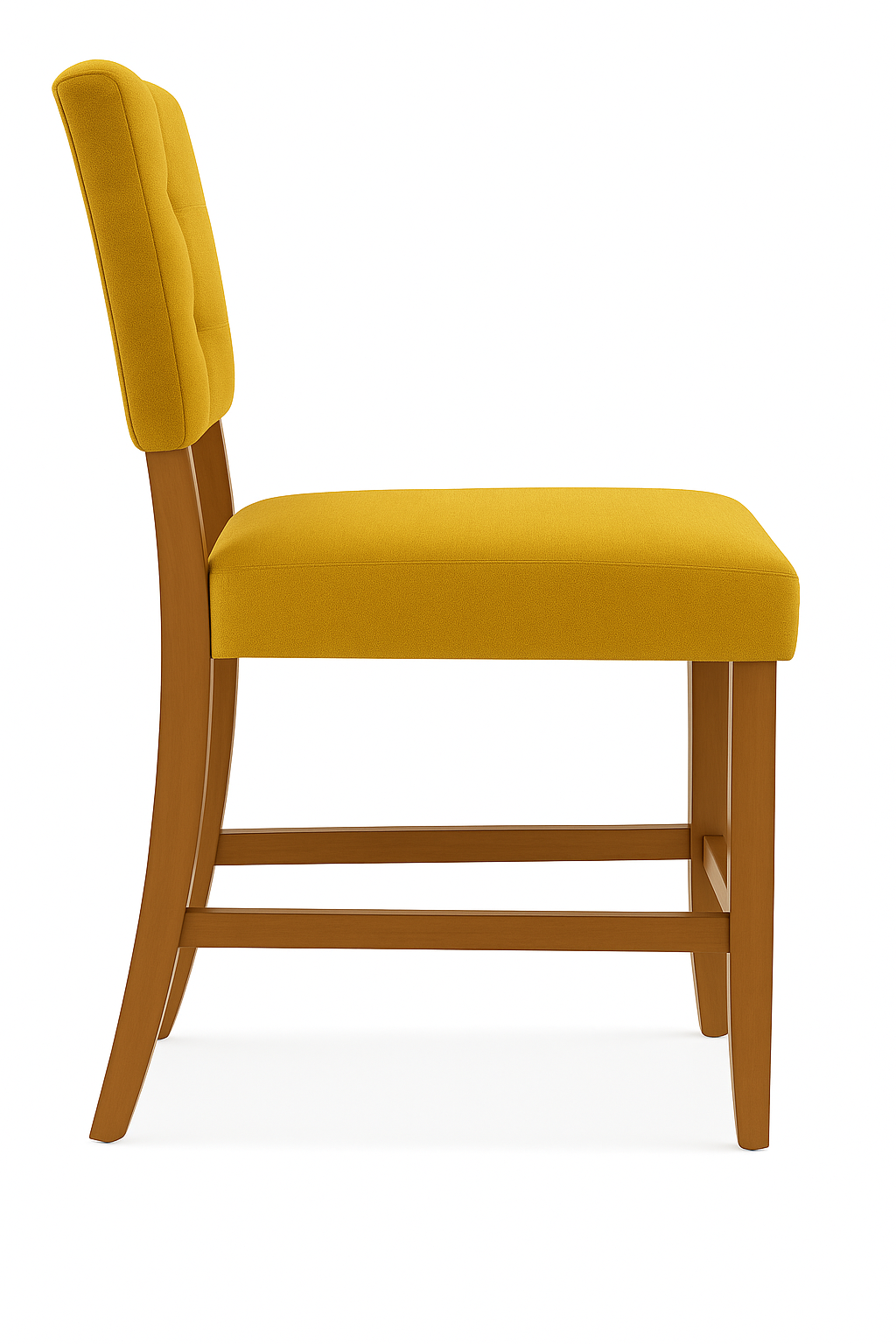 Carson Dining Chair Pastel Yellow Seat