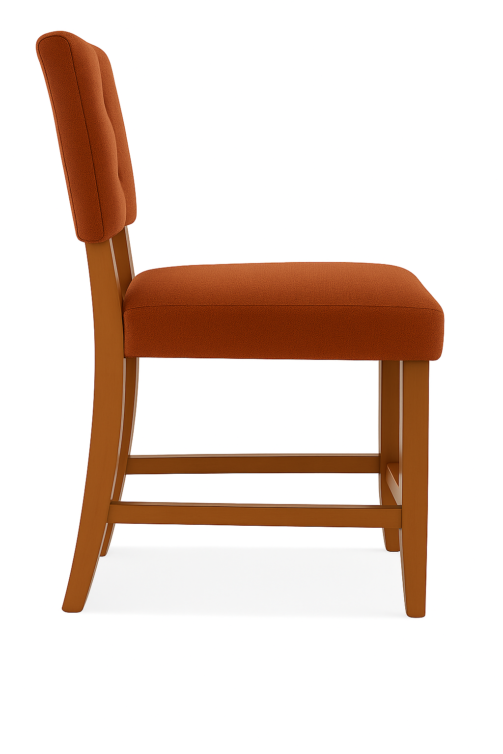Carson Dining Chair Brick Red Seat