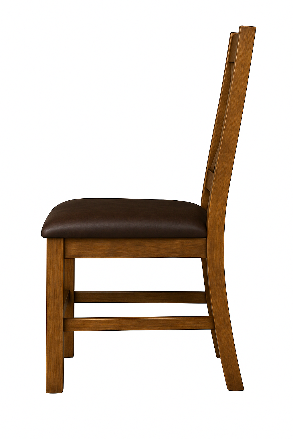 Hawthorne x Back Dining Chair Brown Seat