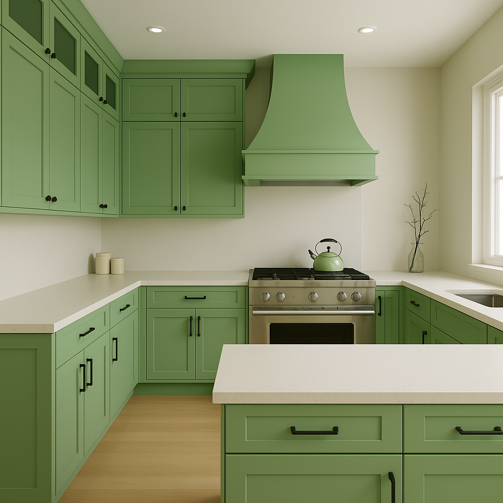 Shaker Jade Green