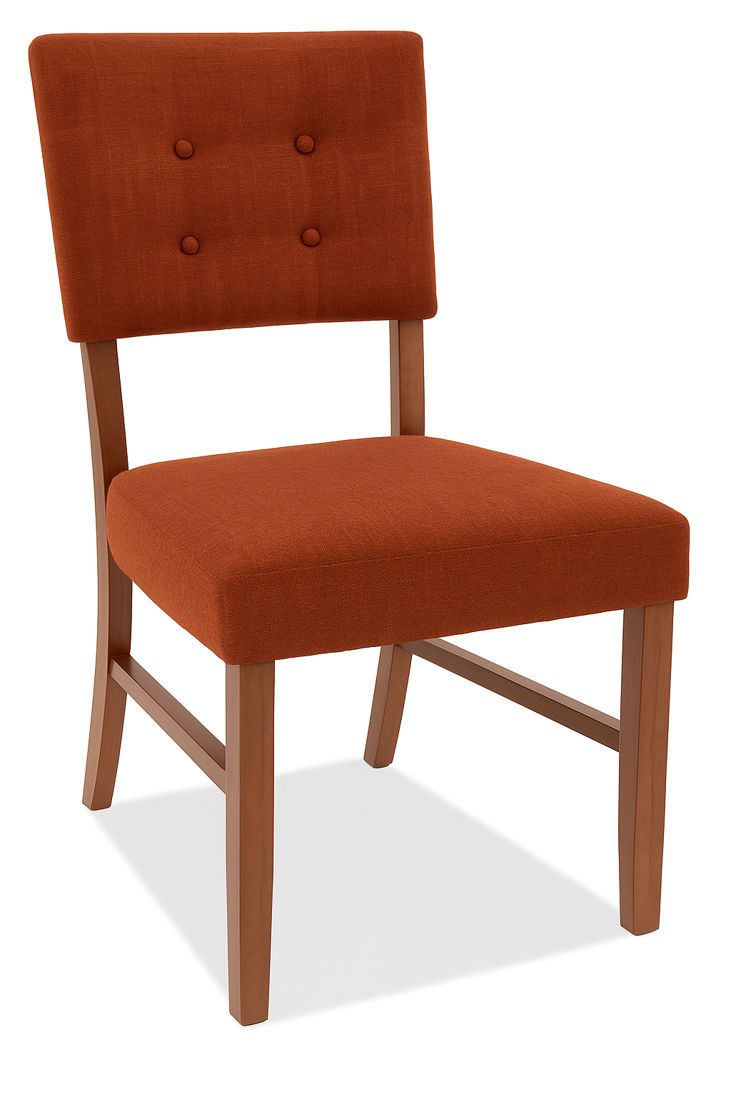 Carson Dining Chair Brick Red Seat