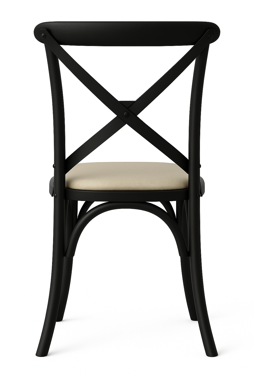 Slate Dining Chairs Beige Seat
