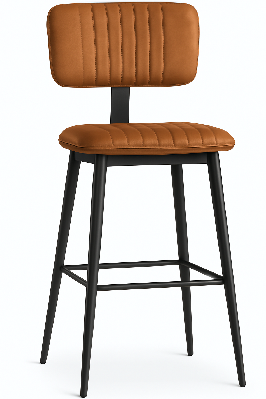 Maddox Counter Height Barstools Caramel Seat