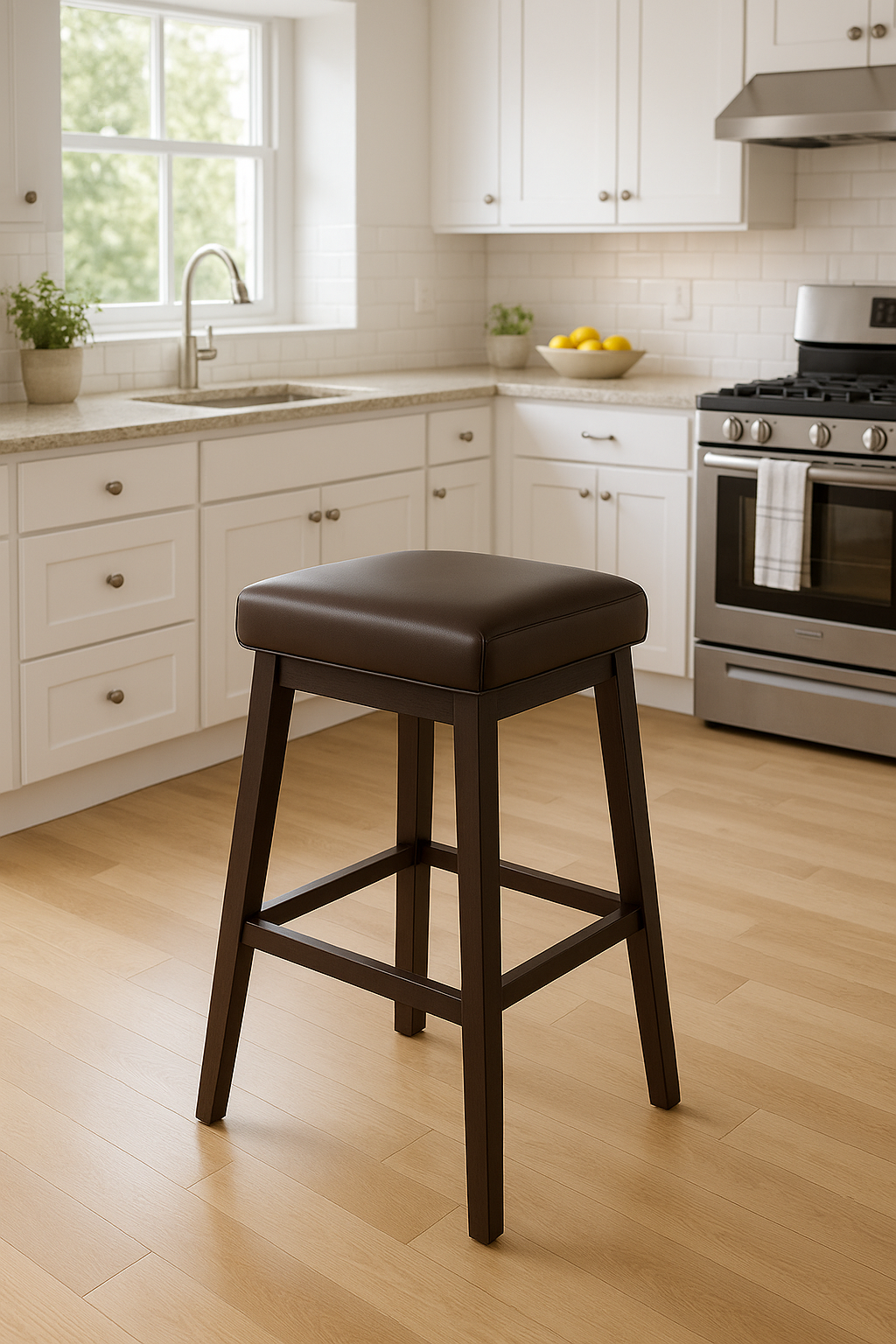 Ellington Backless Barstool