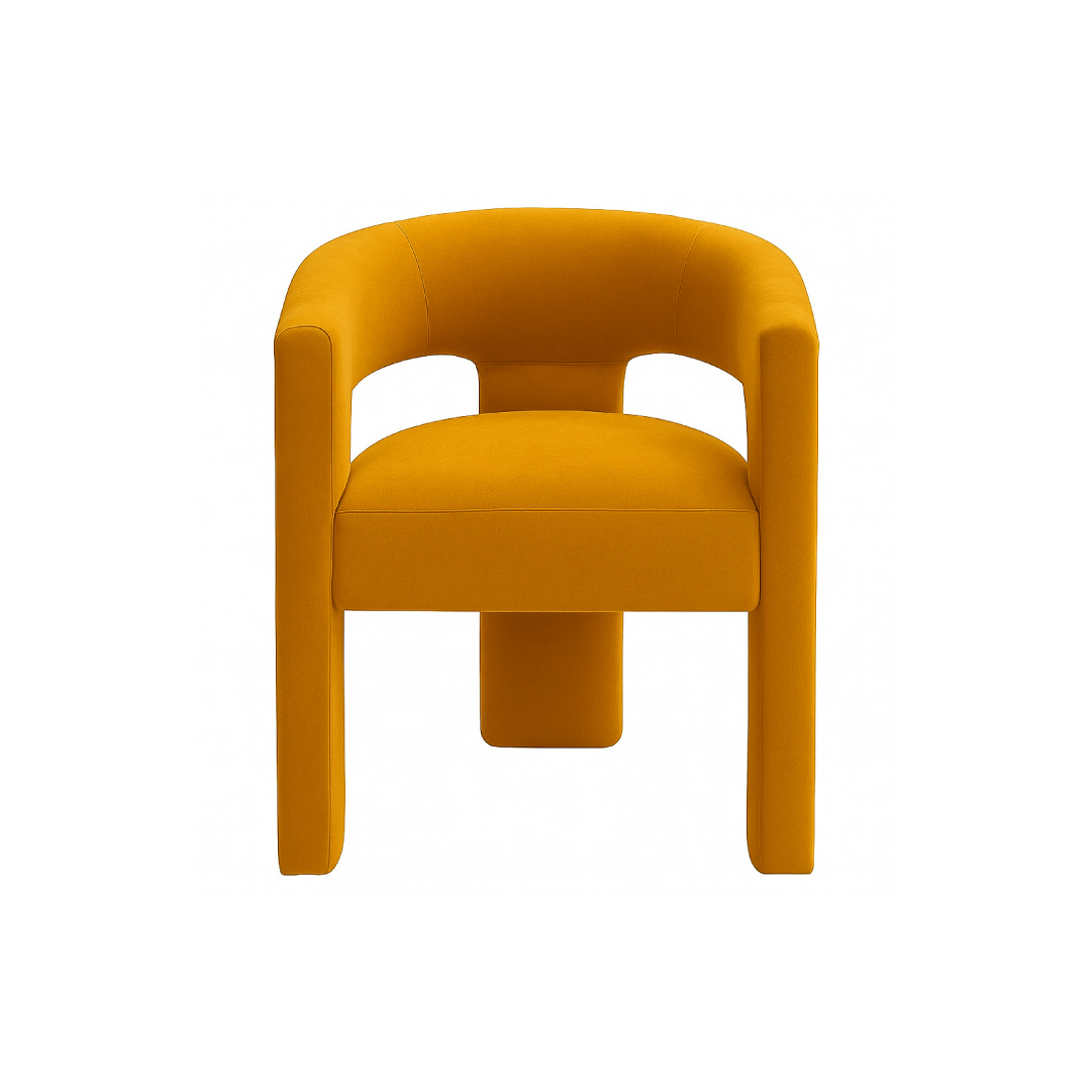 Lesley Chair Mustard yellow