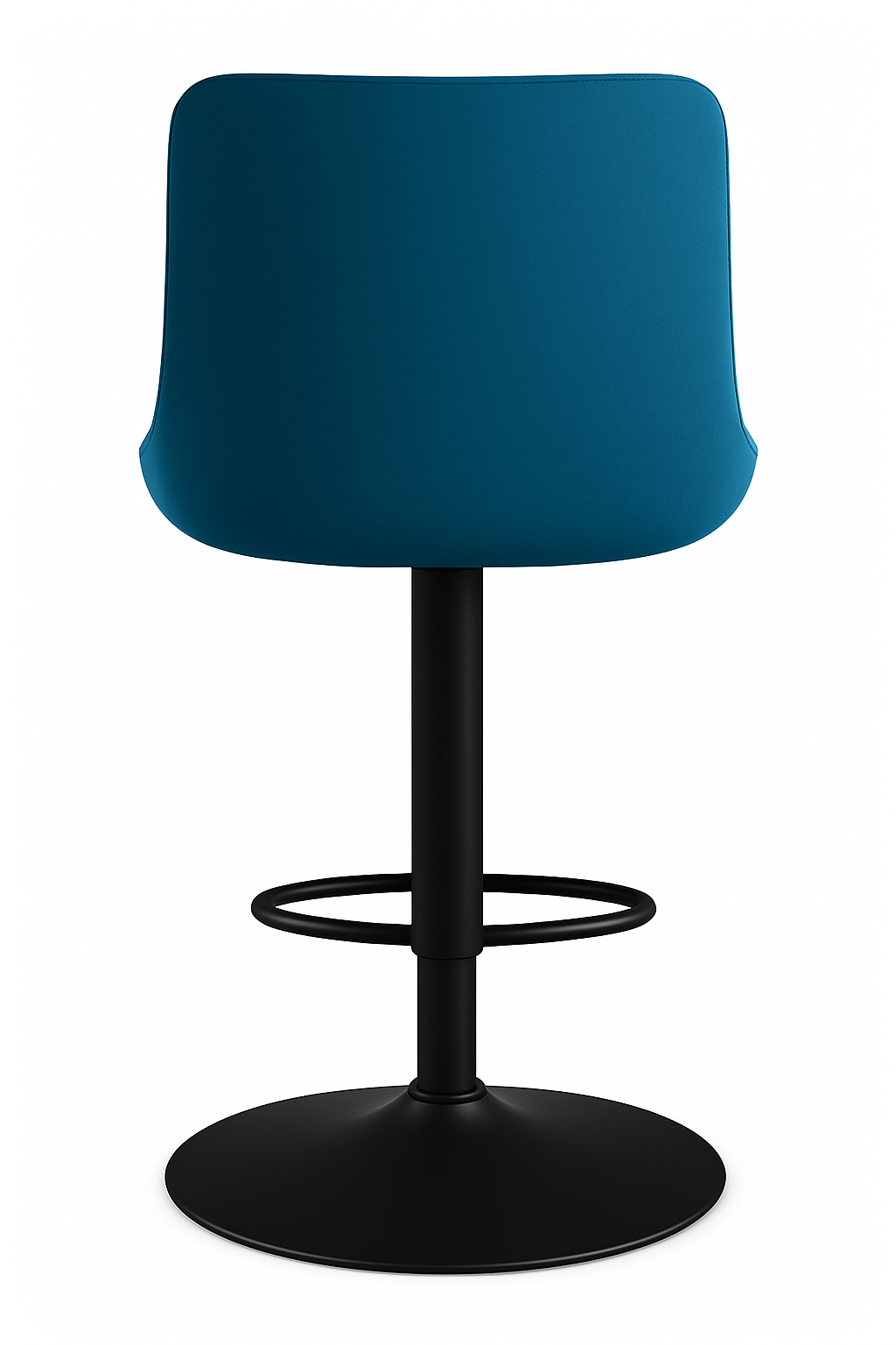 Carson Swivel Counter Height Barstools Teal Seat