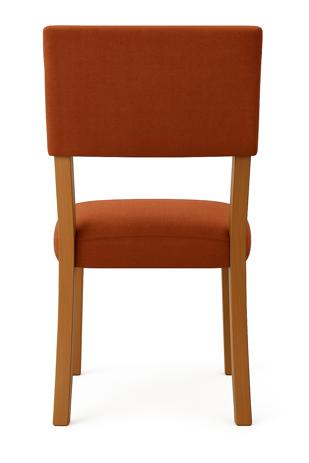Carson Dining Chair Brick Red Seat