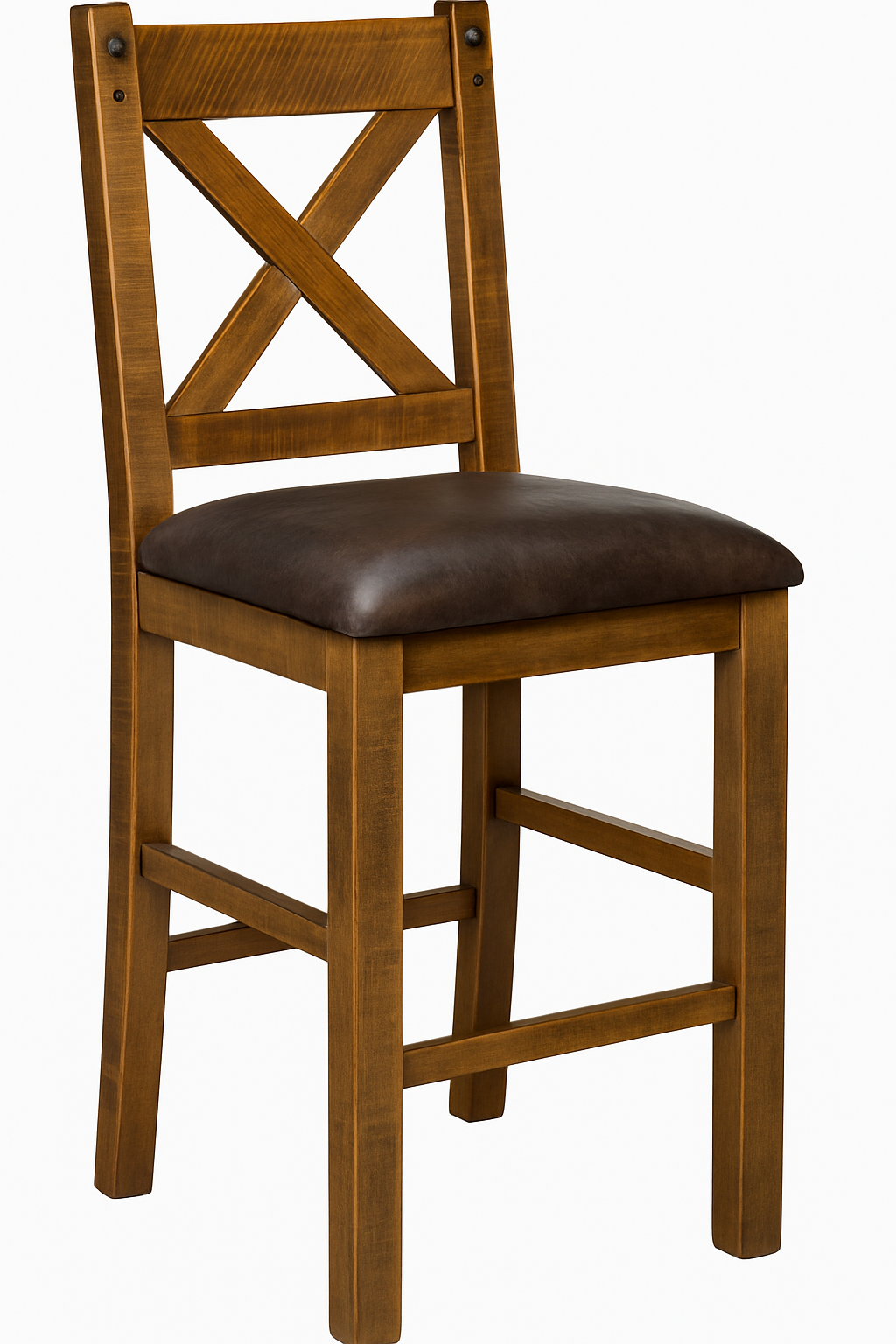 Hawthorne x Back Counter Height Barstool