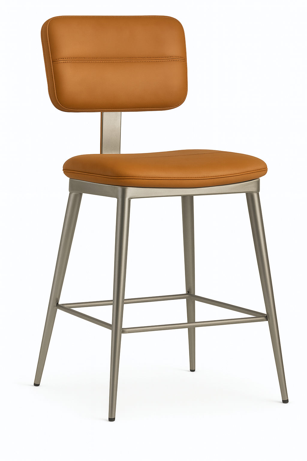 Ryder Leather Counter Height Barstools