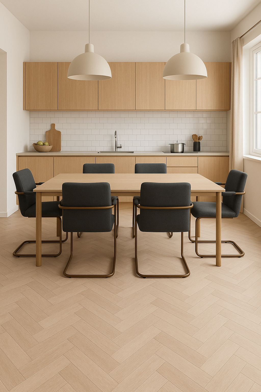 Thatcher Armed Dining Chairs Black Seat