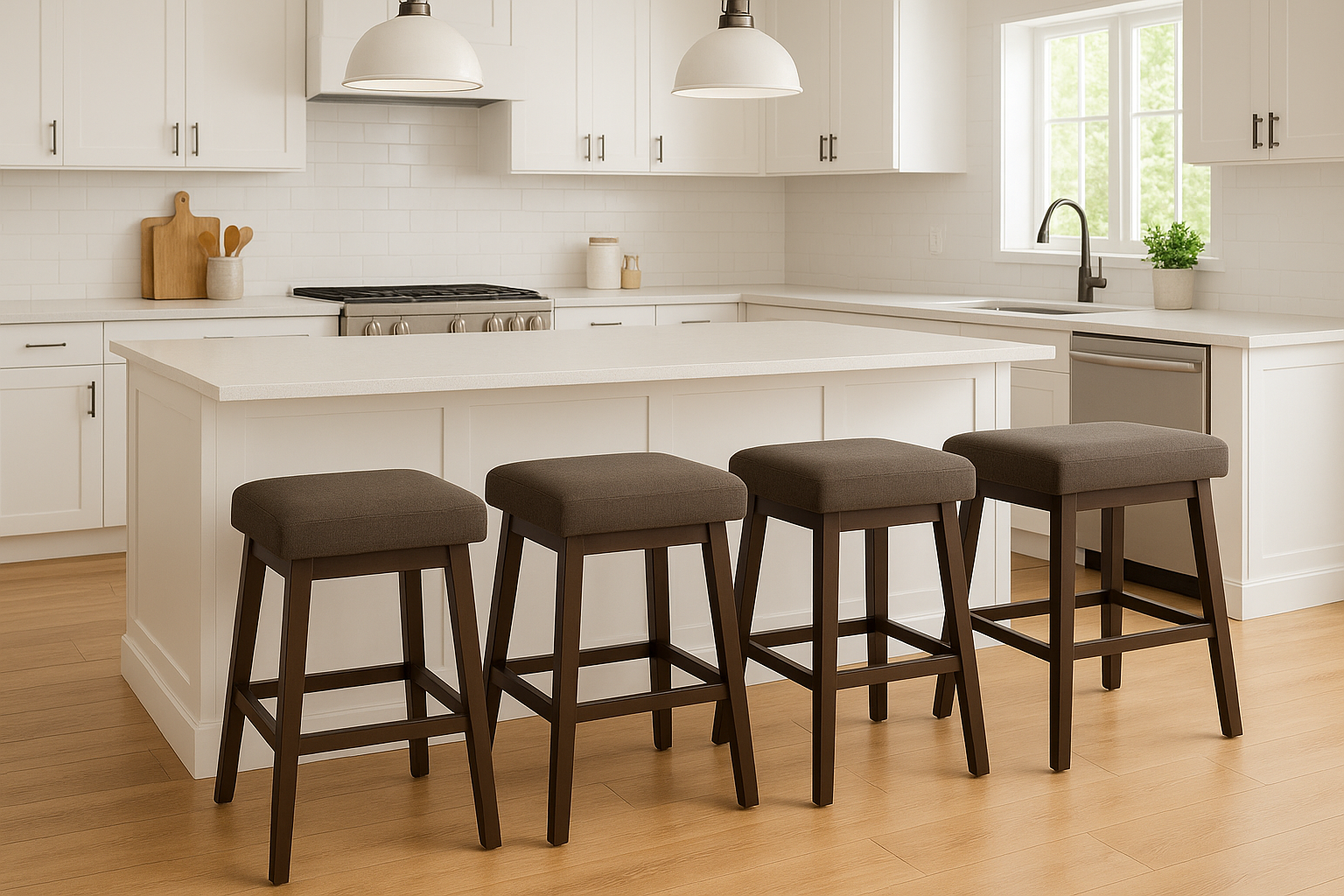 Ellington Backless Barstool