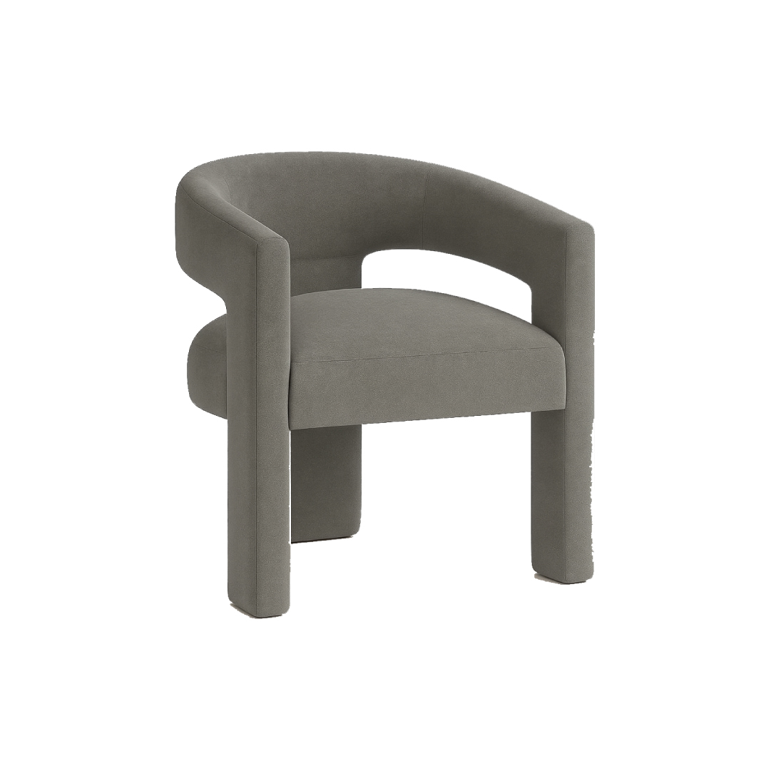 Lesley Chair Stone gray