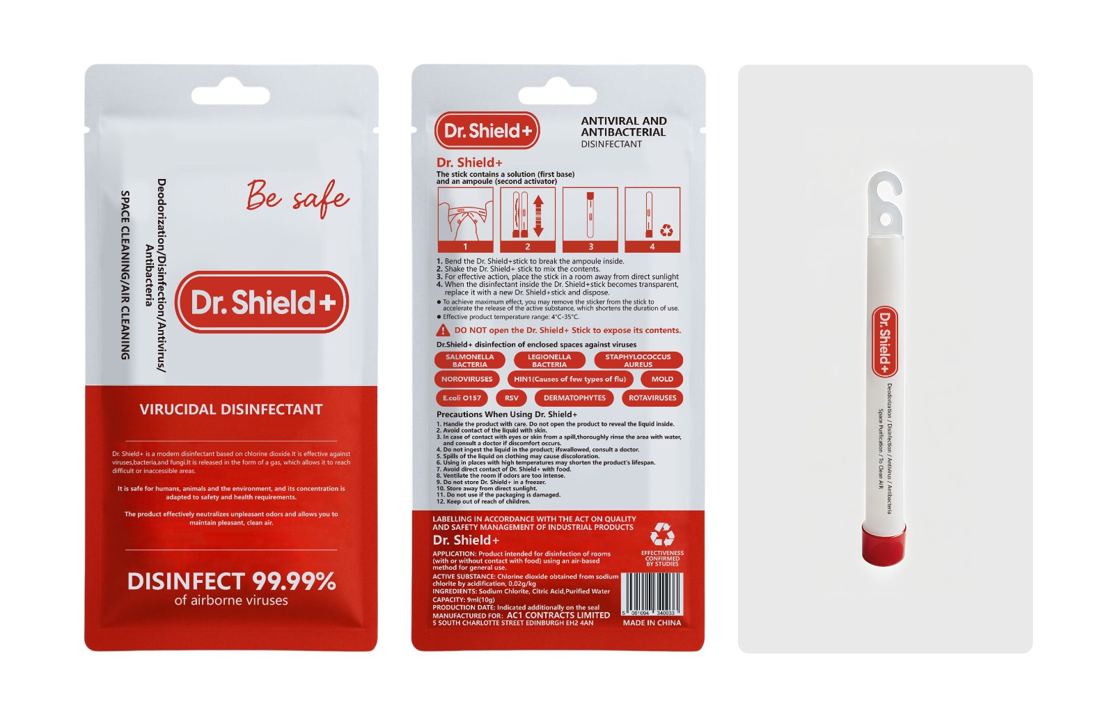 Dr. Shield+ Air Purifier Stick