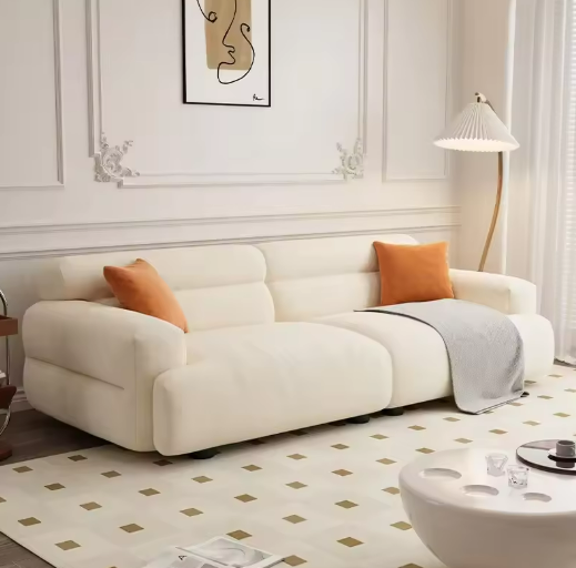 Modern Cream Sectional Sofa