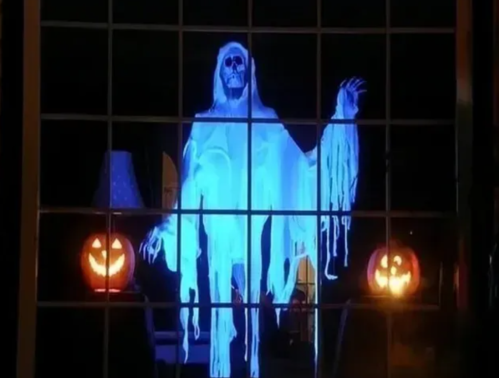 🔥Hot Sale 60% OFF💀 2025 New Upgrade Halloween/Christmas Holographic Projection