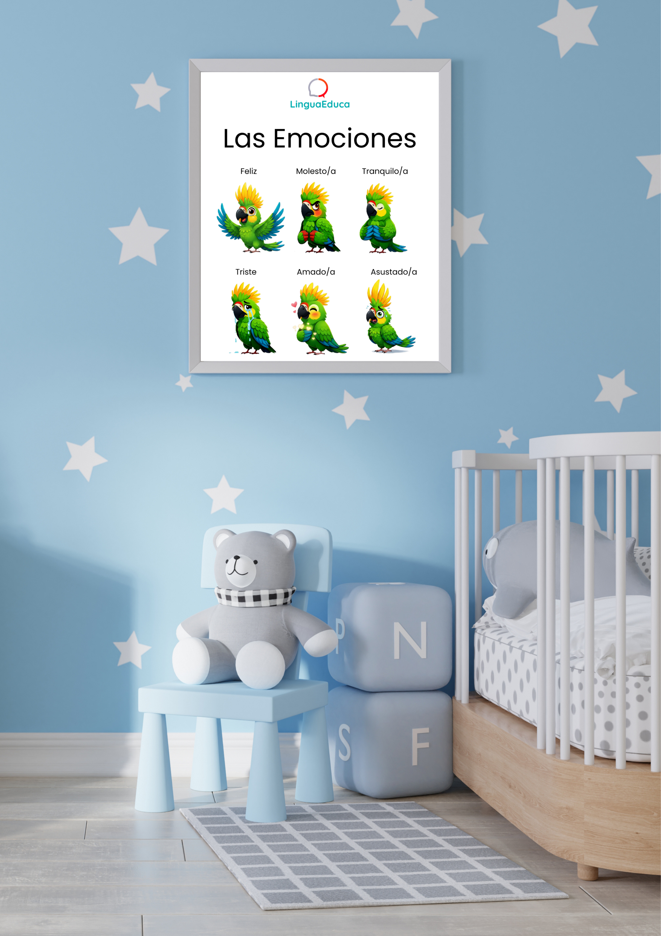 Ayuda a los niños a entender sus emociones todos los días.