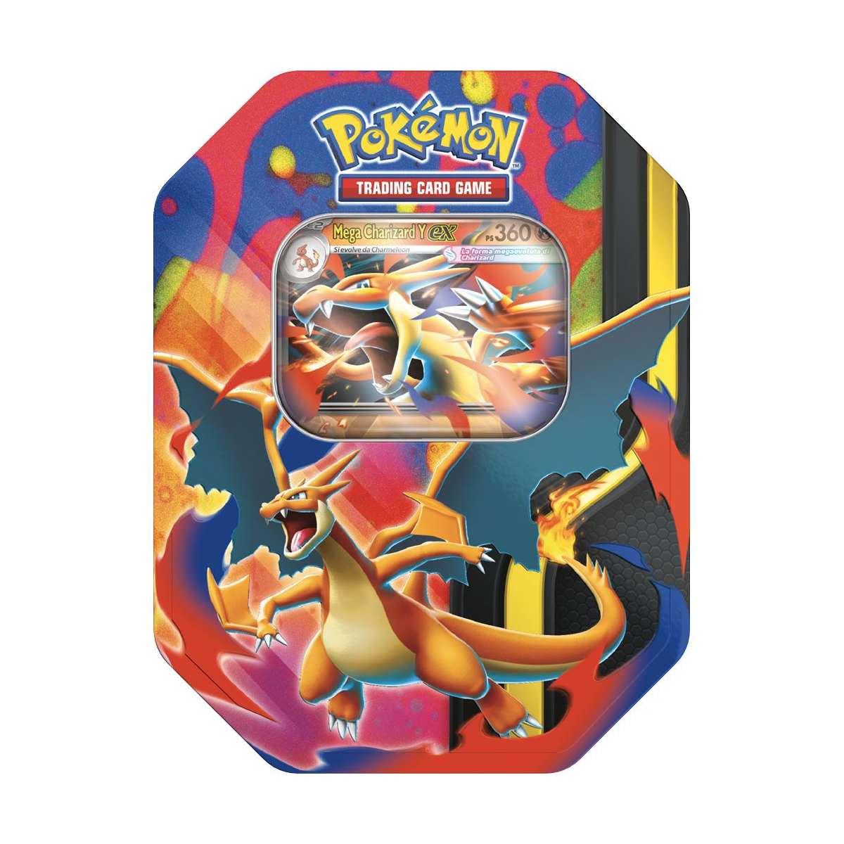 Tin Pokemon Mega Charizard Y ITA