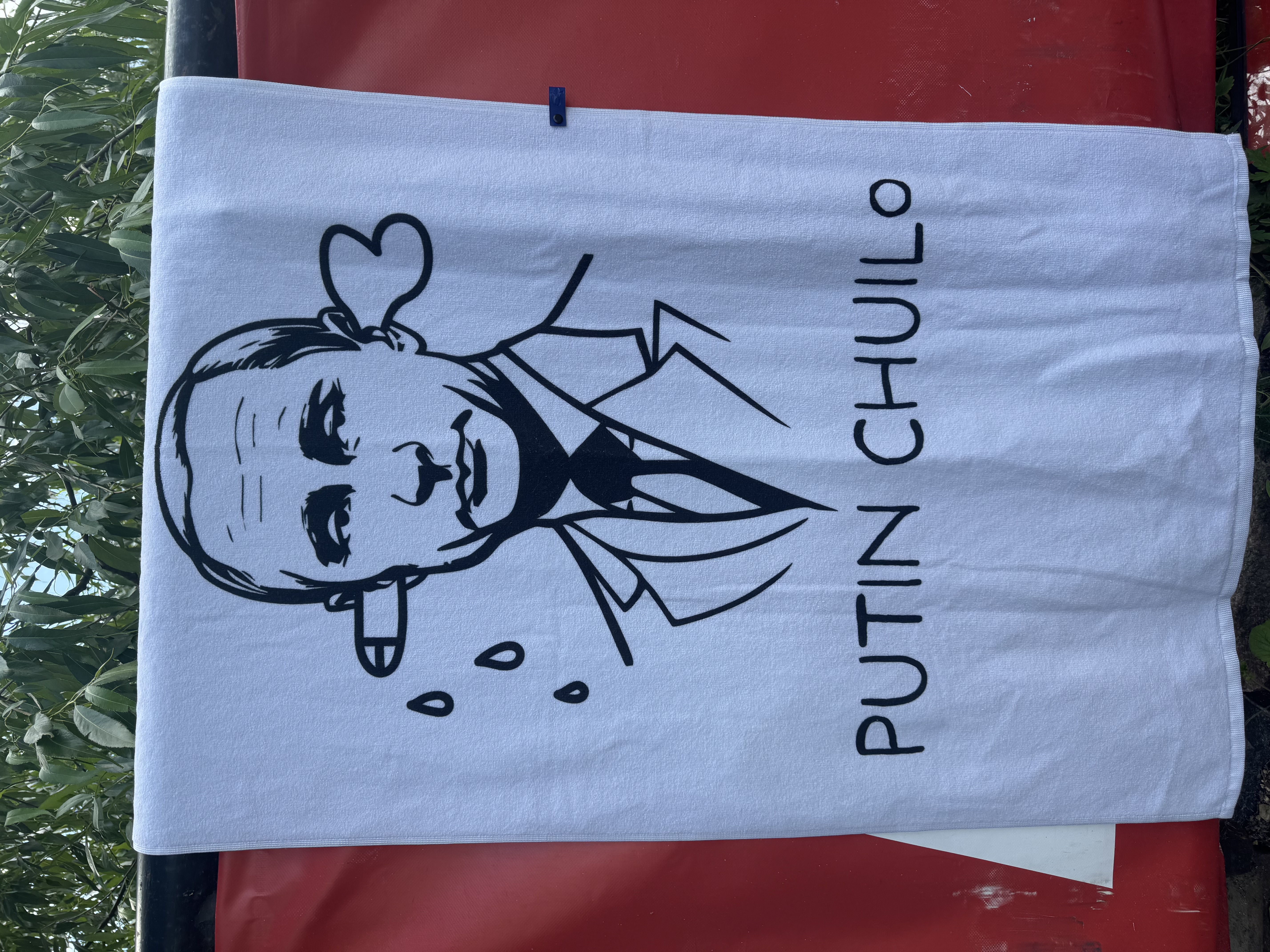 Putin Chuilo Rankšluostis 