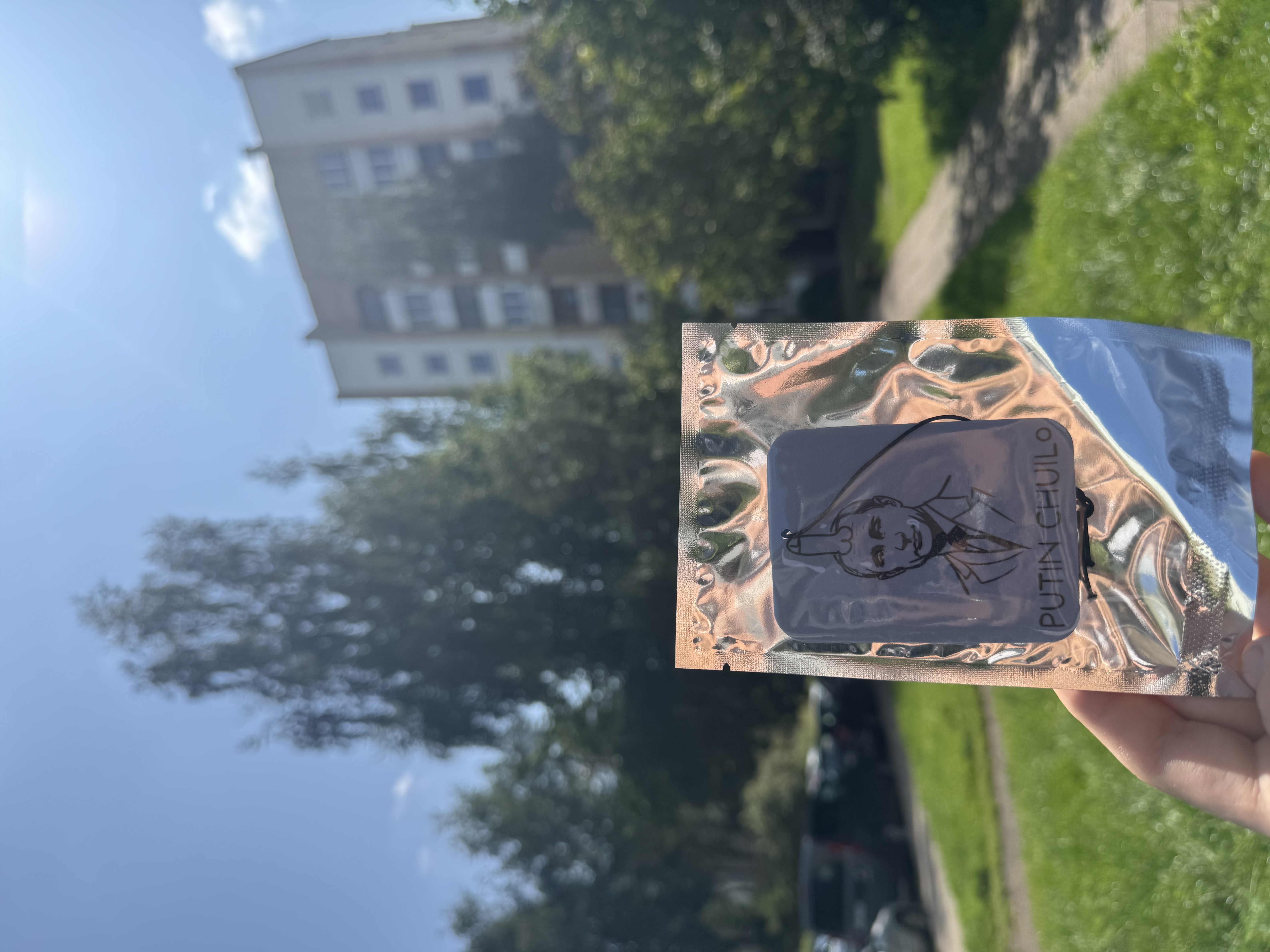 Automobilio kvapukas Putin Chuilo