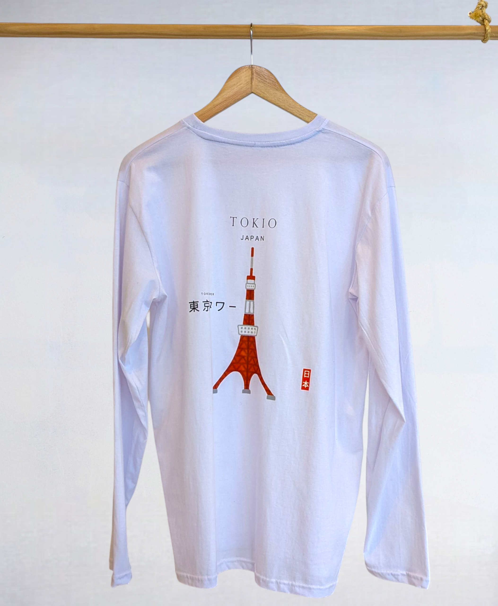 TORRE TOKIO CAMISETA MANGA LARGA