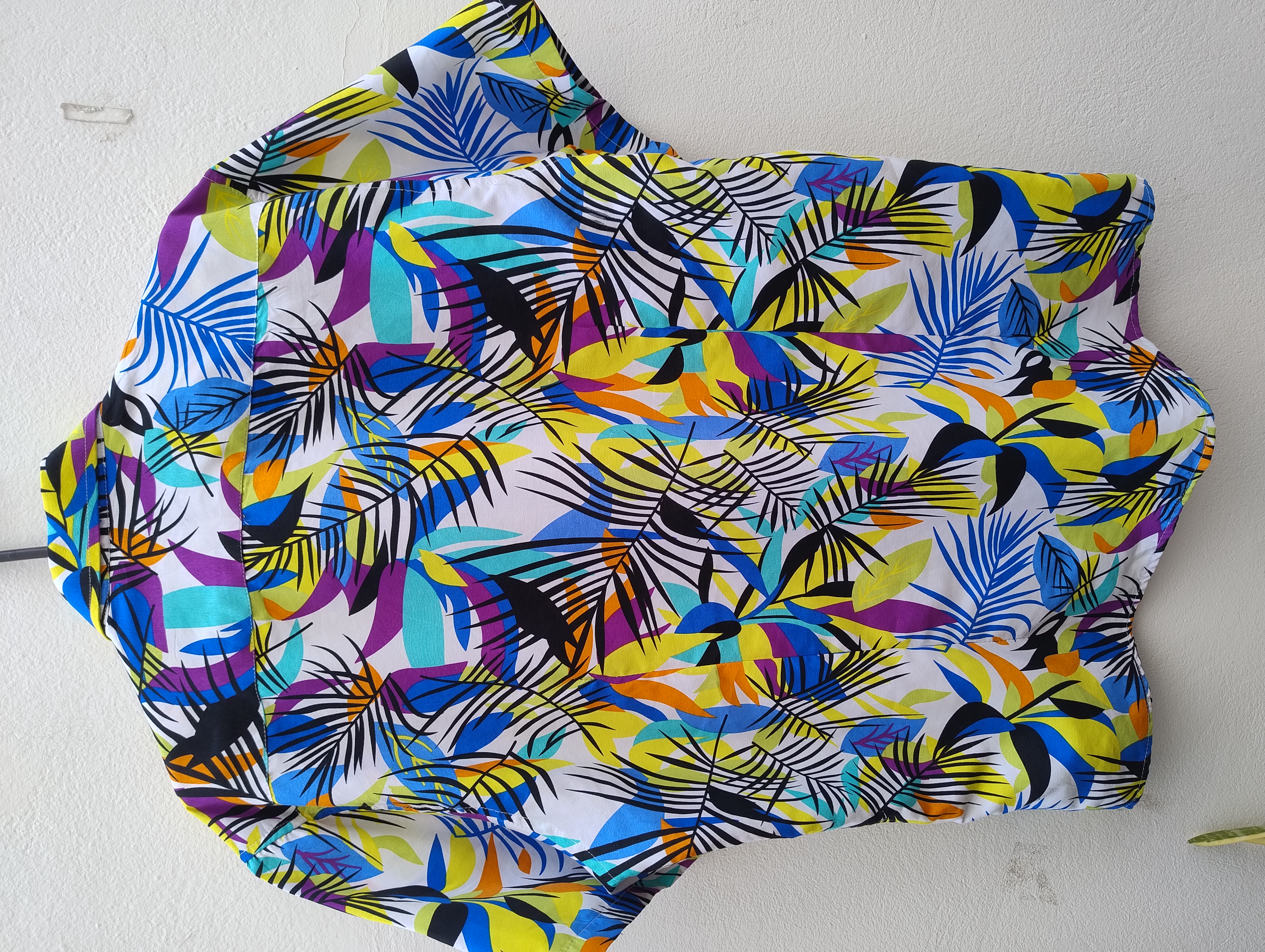 Camisa estampada colorida