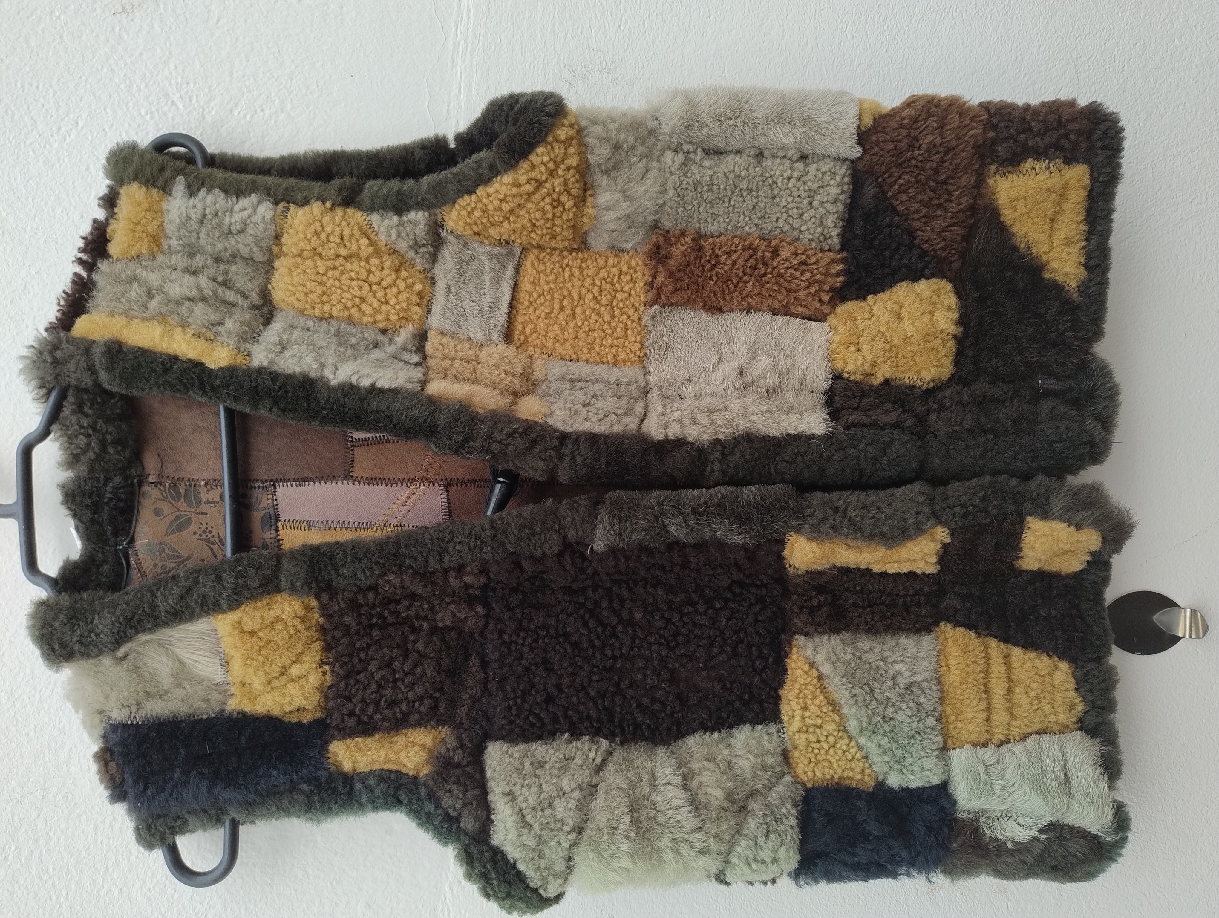 Colete de Peles Patchwork