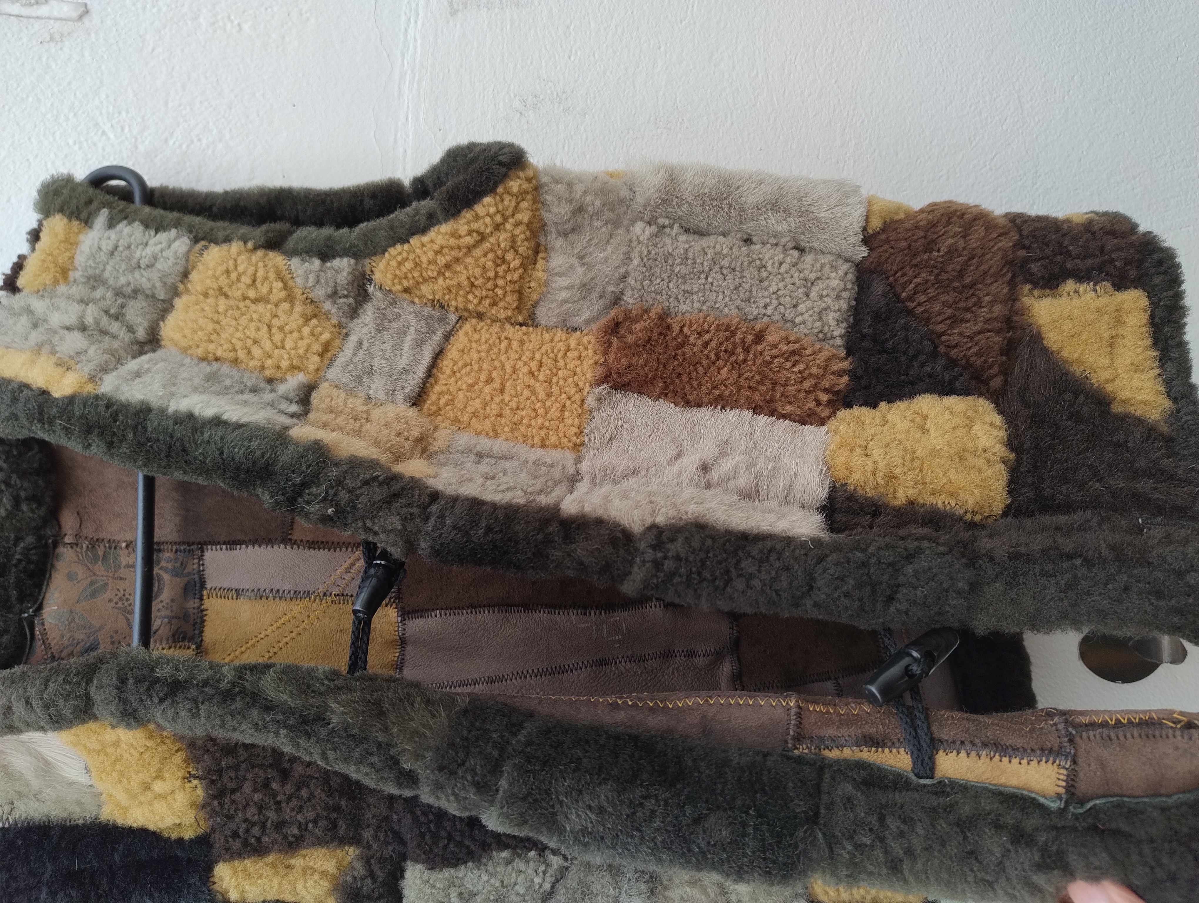 Colete de Peles Patchwork