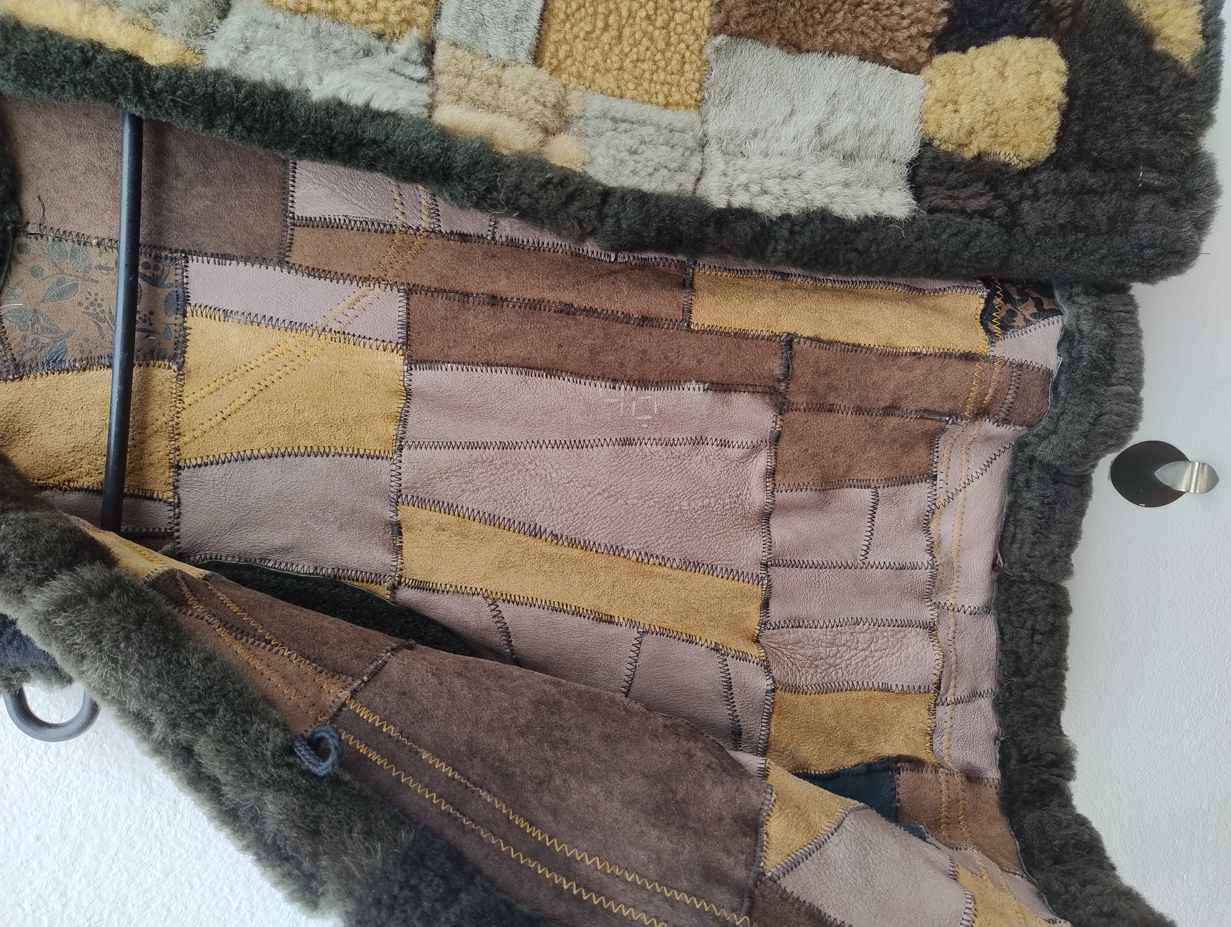 Colete de Peles Patchwork