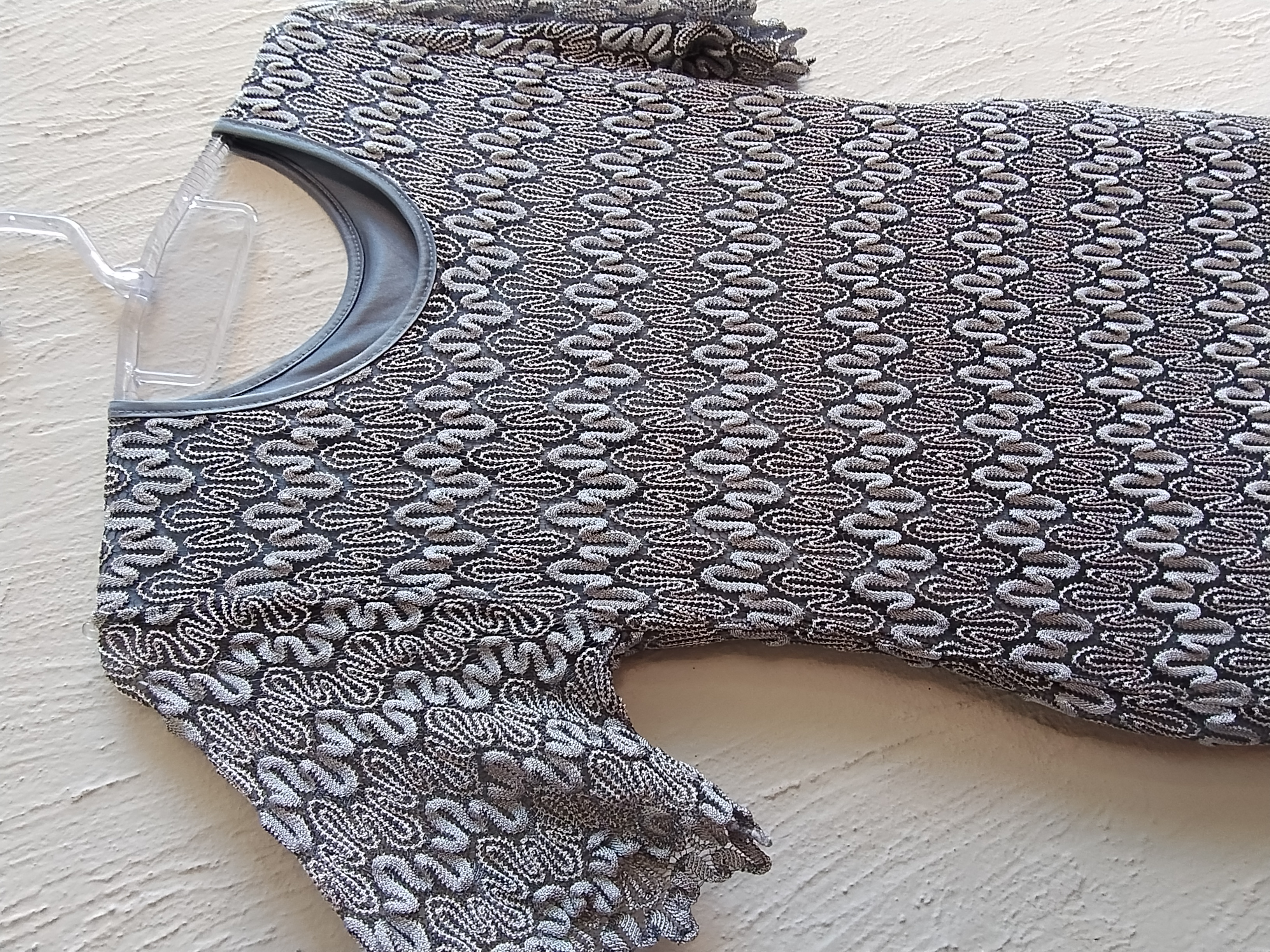 Vestido casual estampado, M