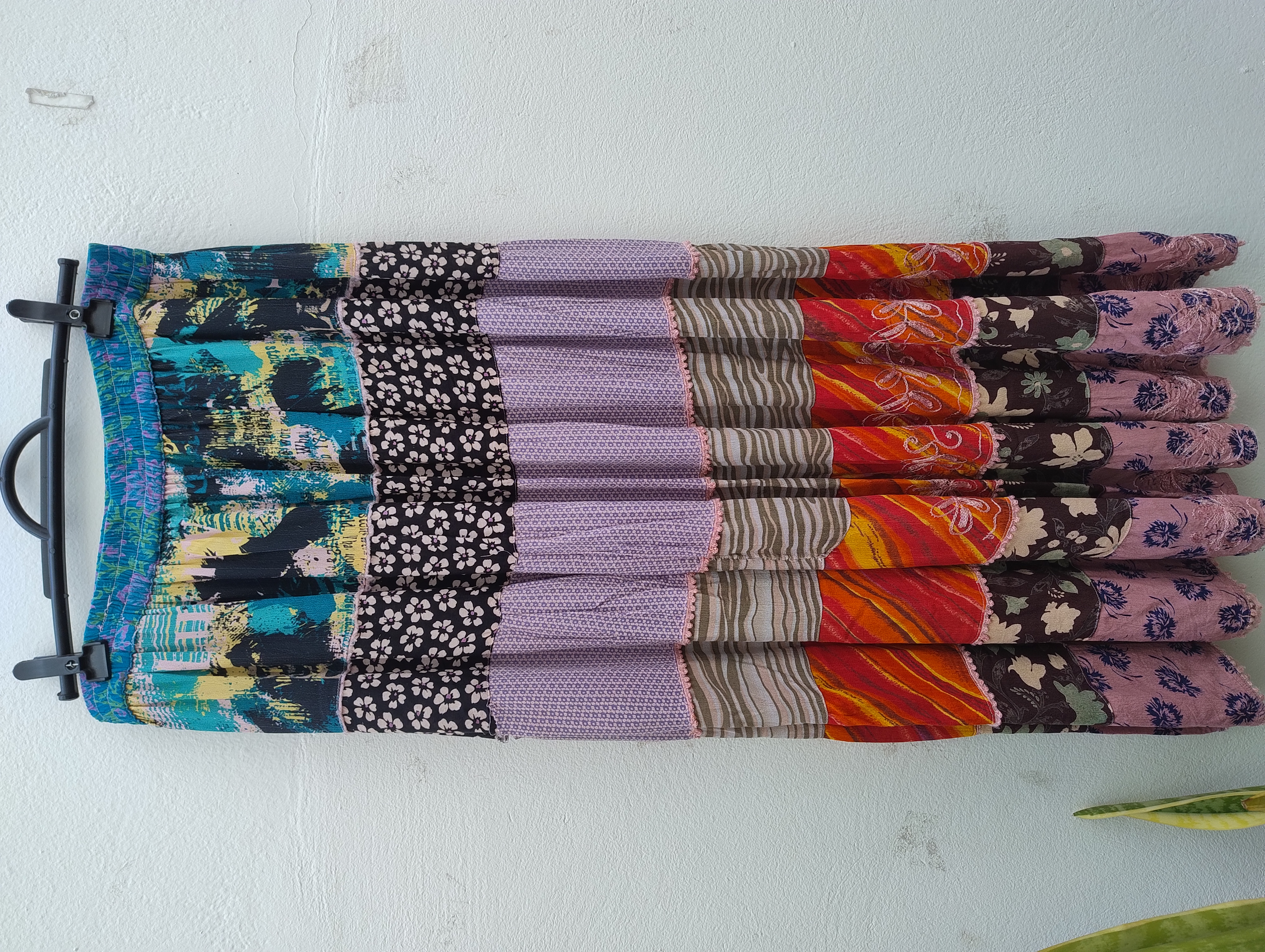 Saia indiana estampada, TAM. G