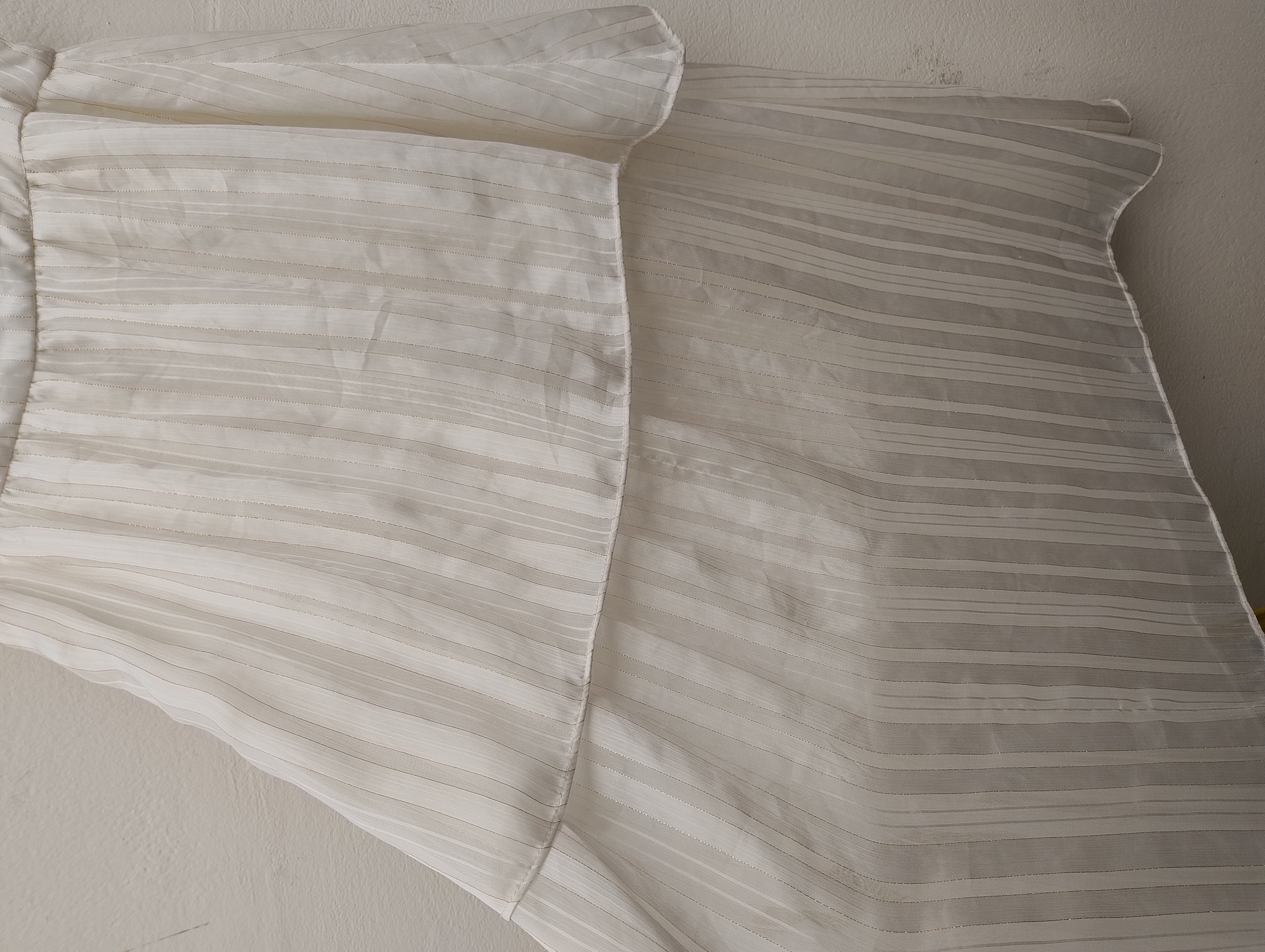 Saia branca longa, TAM M