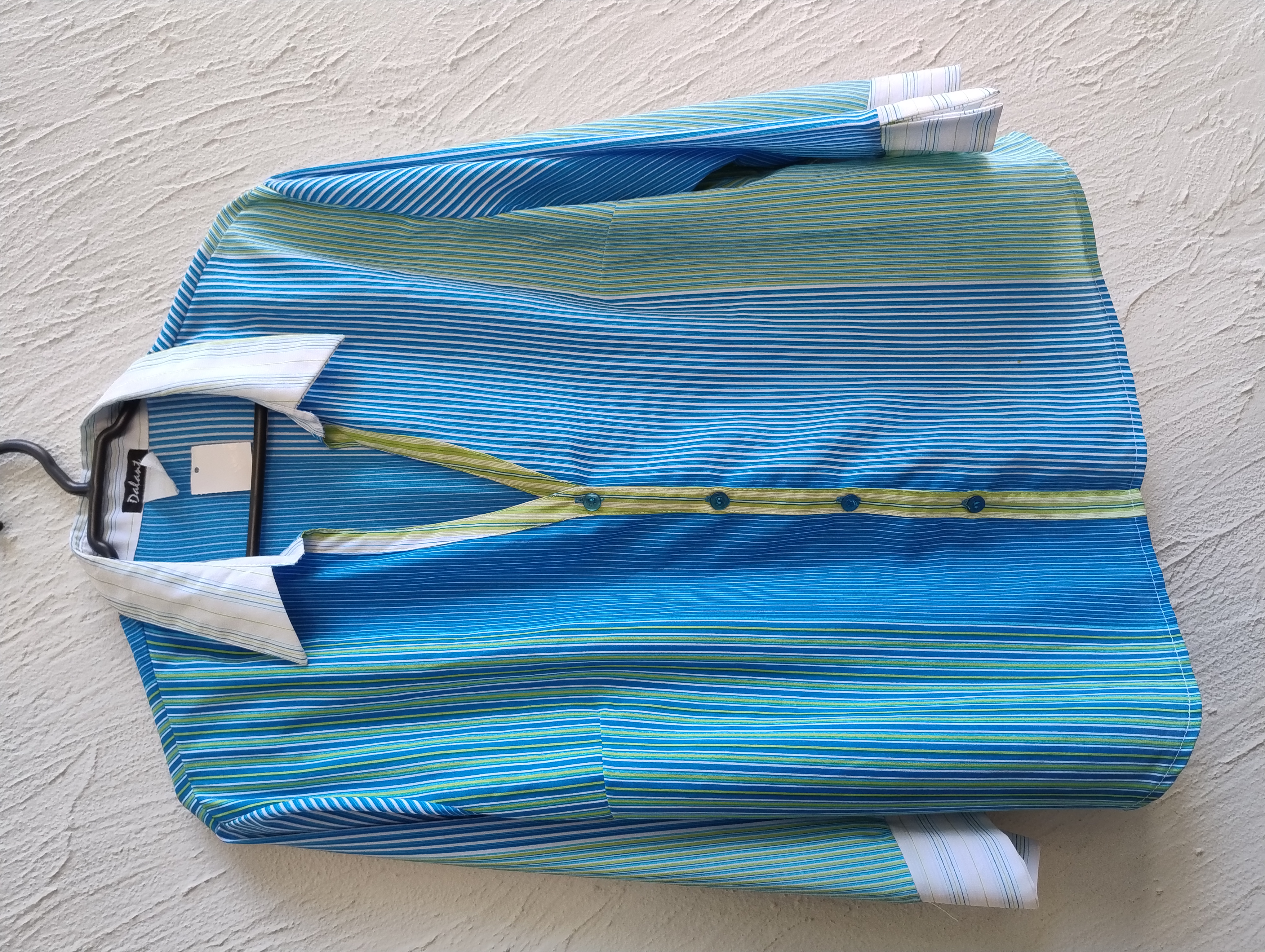 Camisa listrada azul G