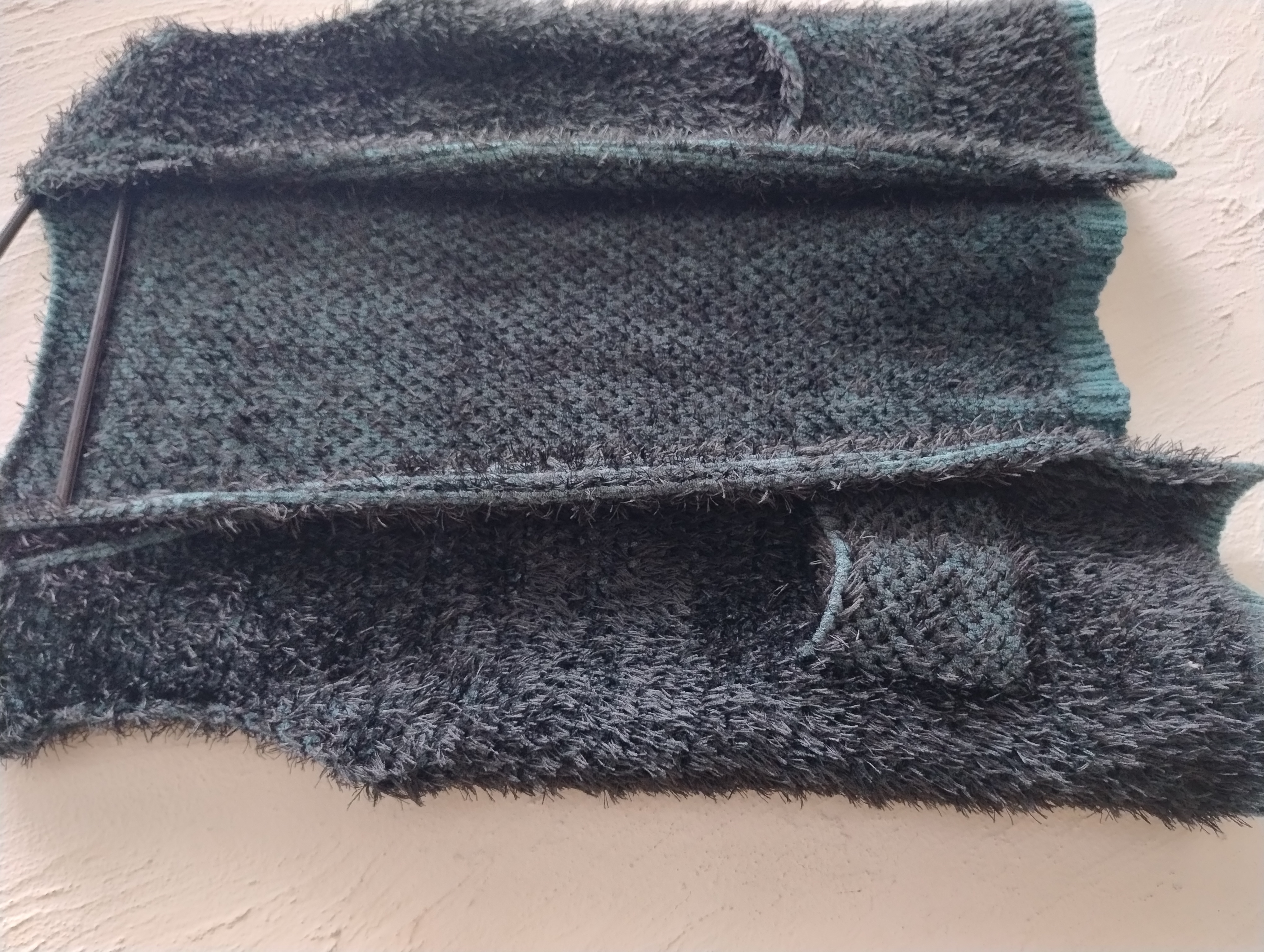 Colete felpudo feminino tamanho M 