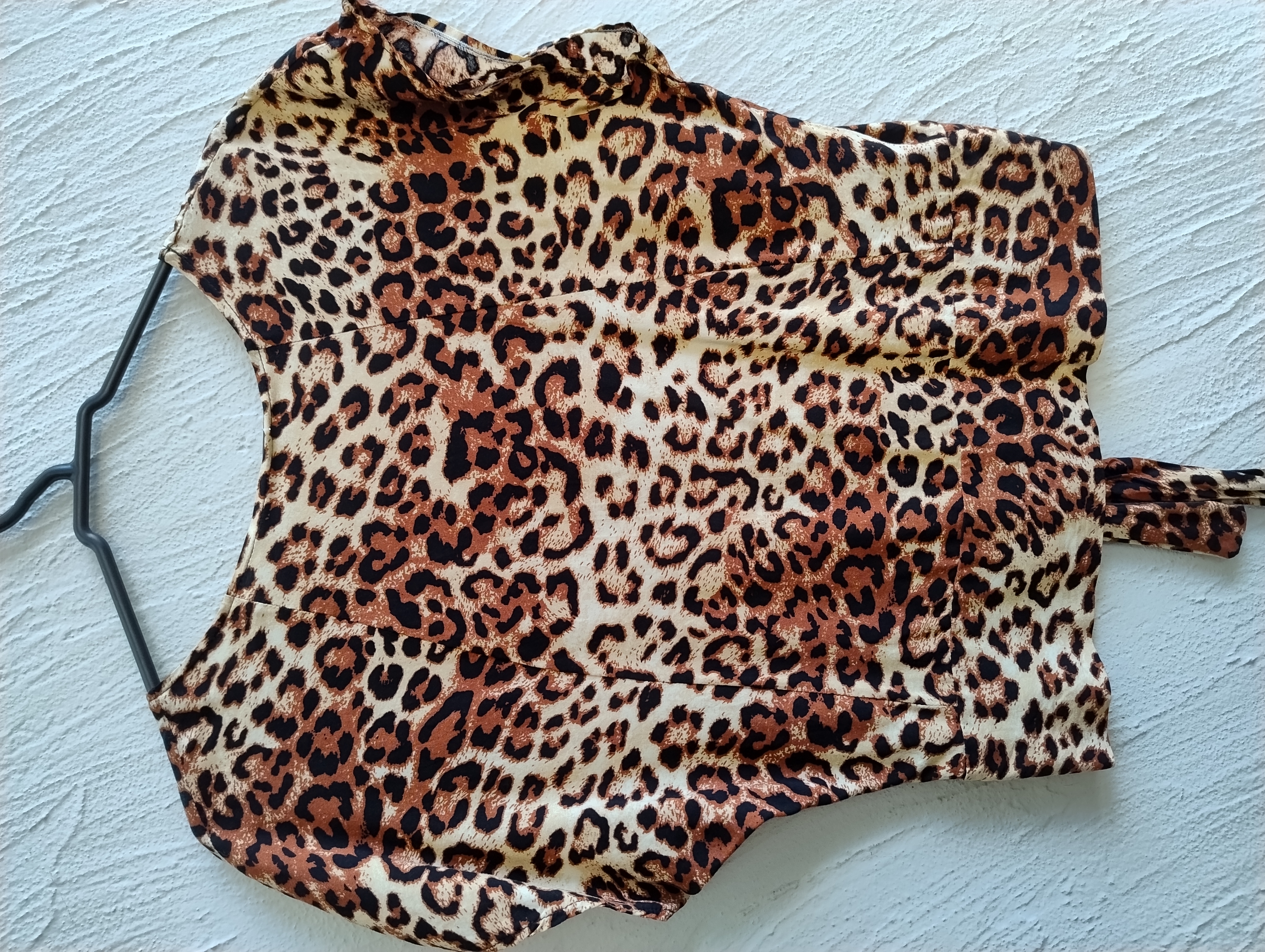 Blusa feminina animal print, P
