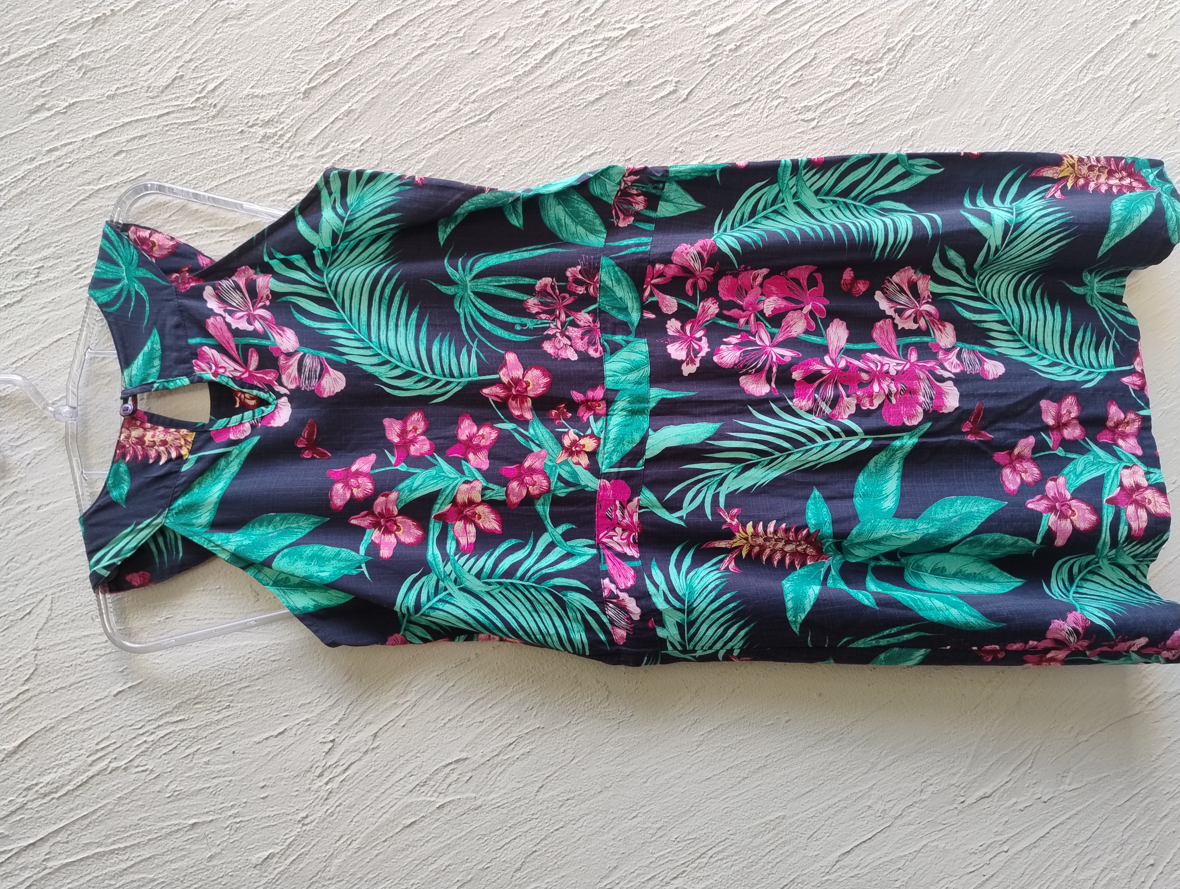 Vestido floral feminino