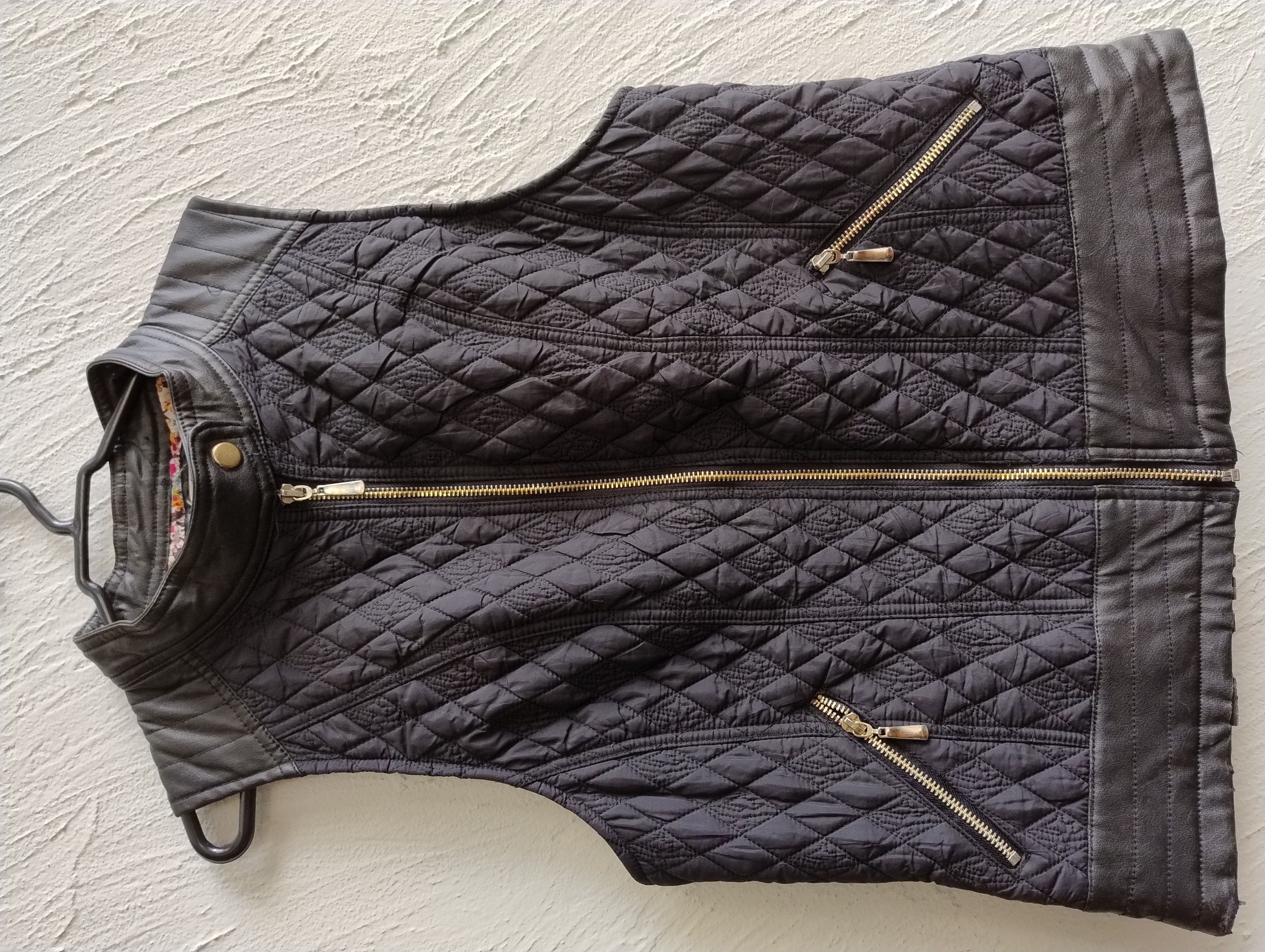 Colete acolchoado feminino -G