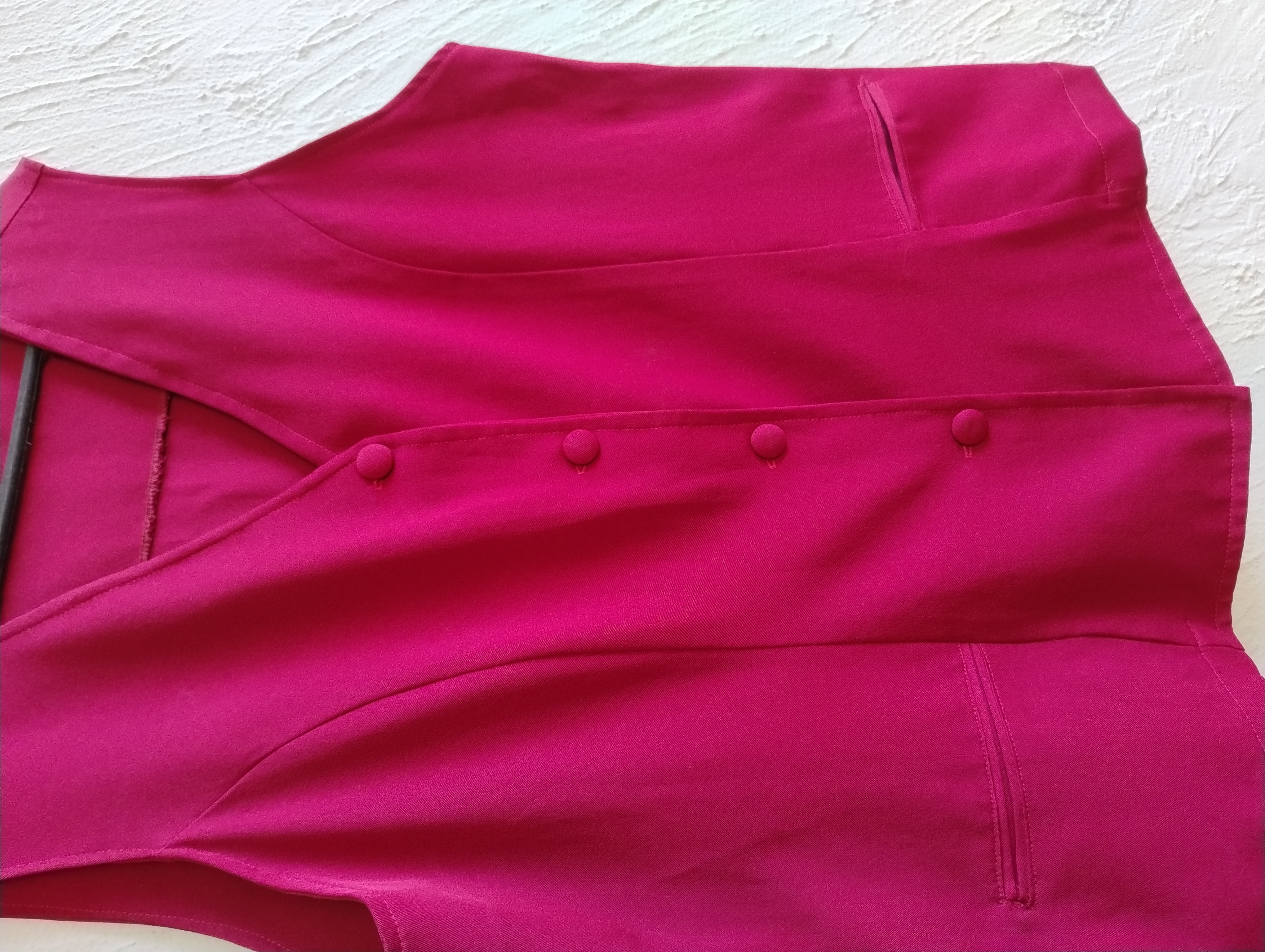 Colete feminino vermelho - G