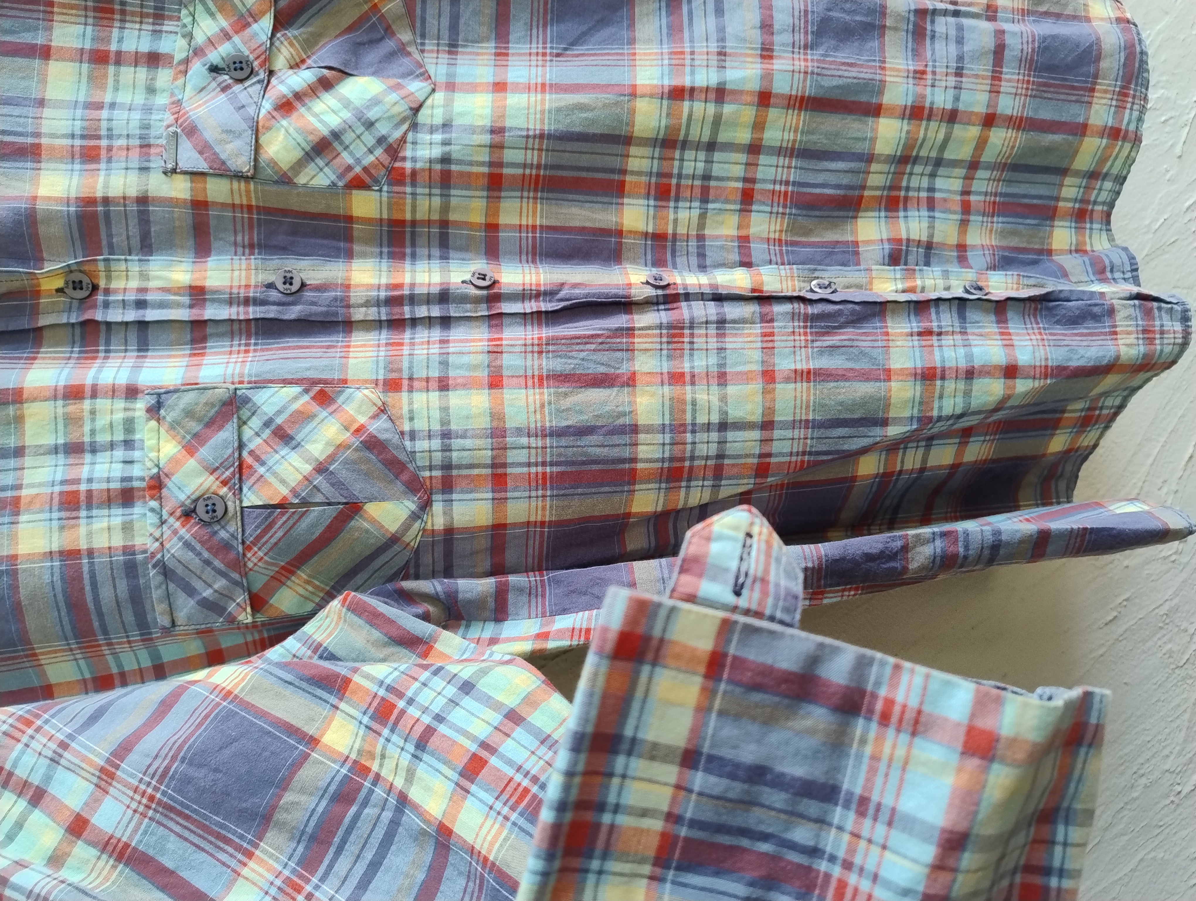 Camisa xadrez feminina GG 