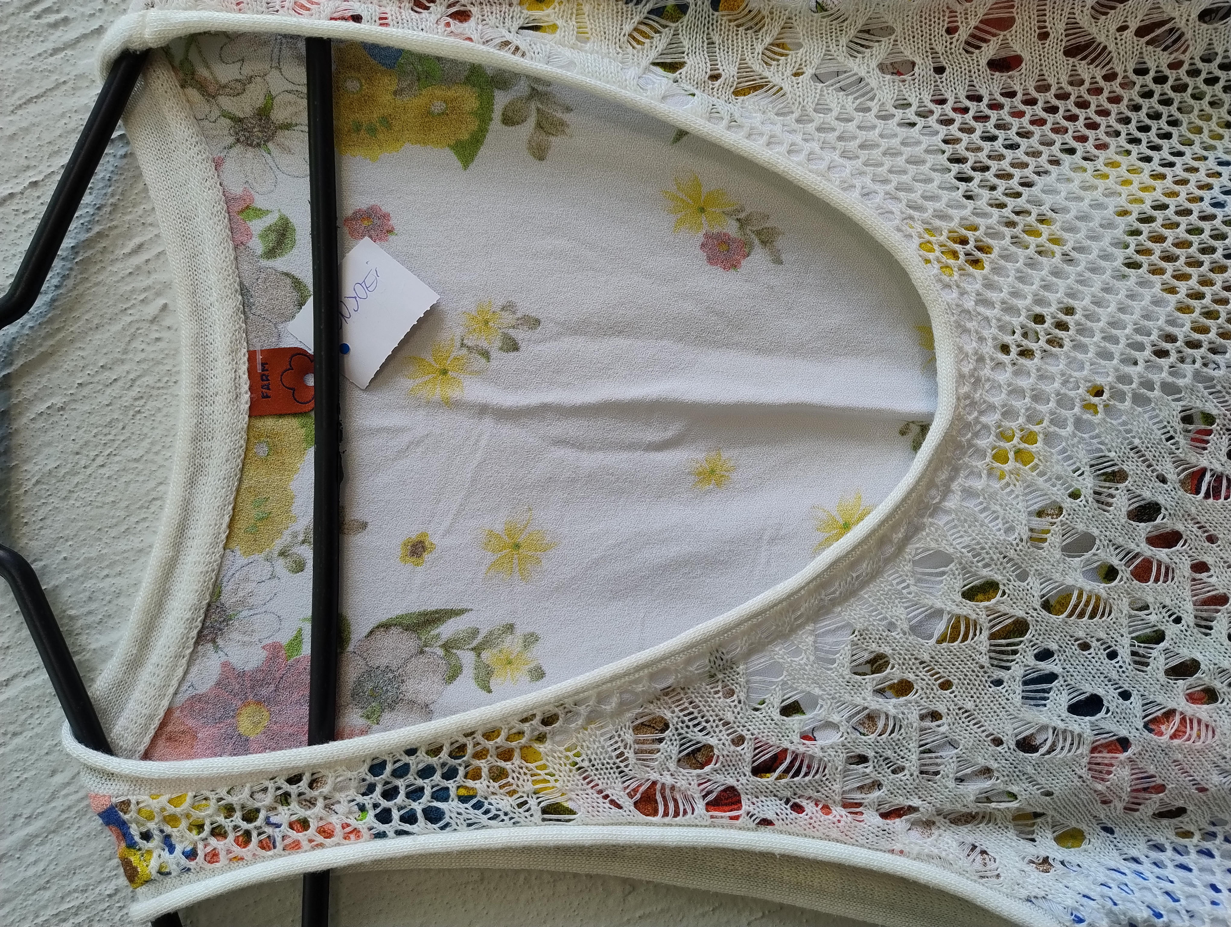 Vestido de renda branco