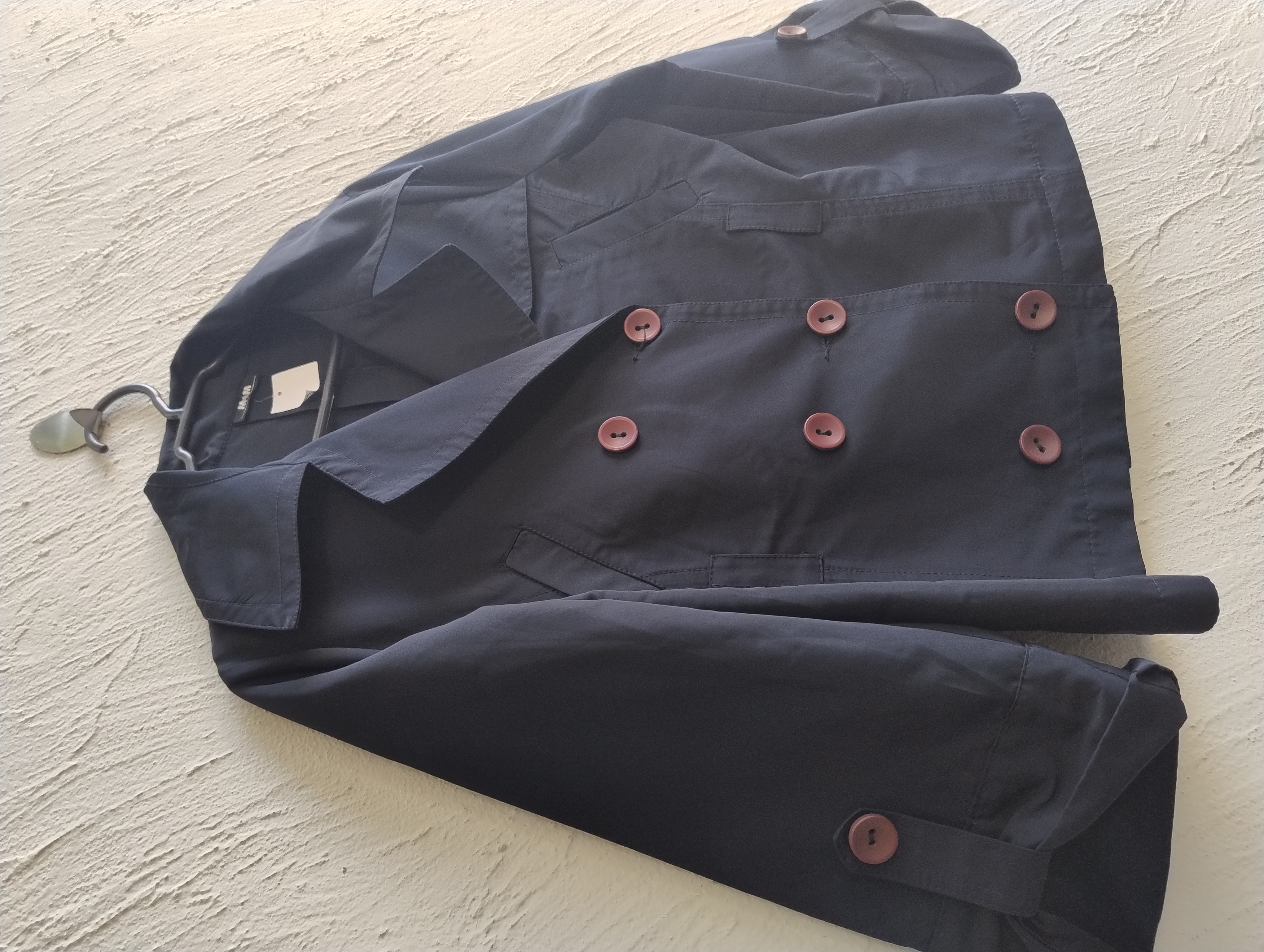 Casaco feminino italiano preto -G