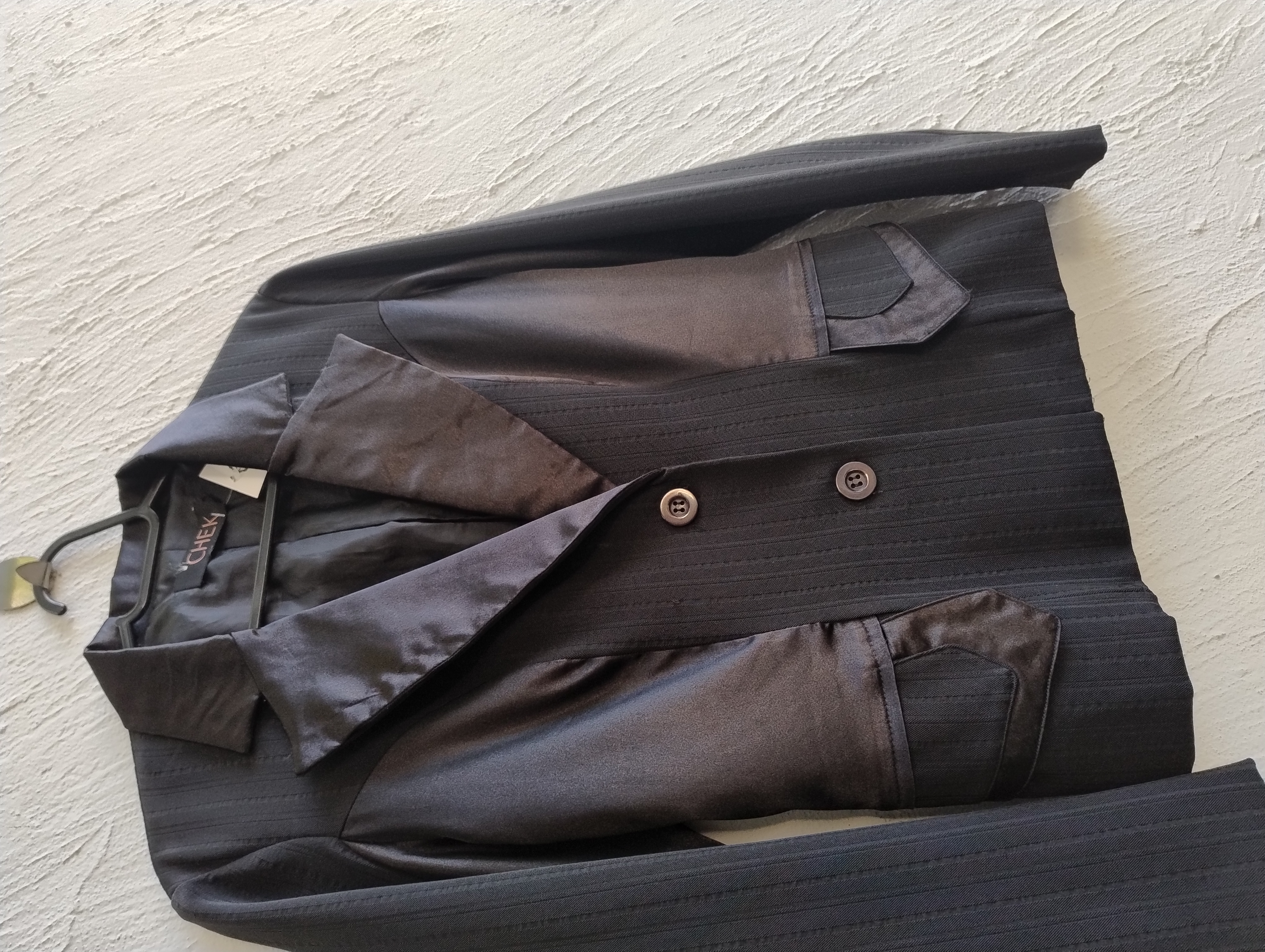 Blazer feminino preto -P