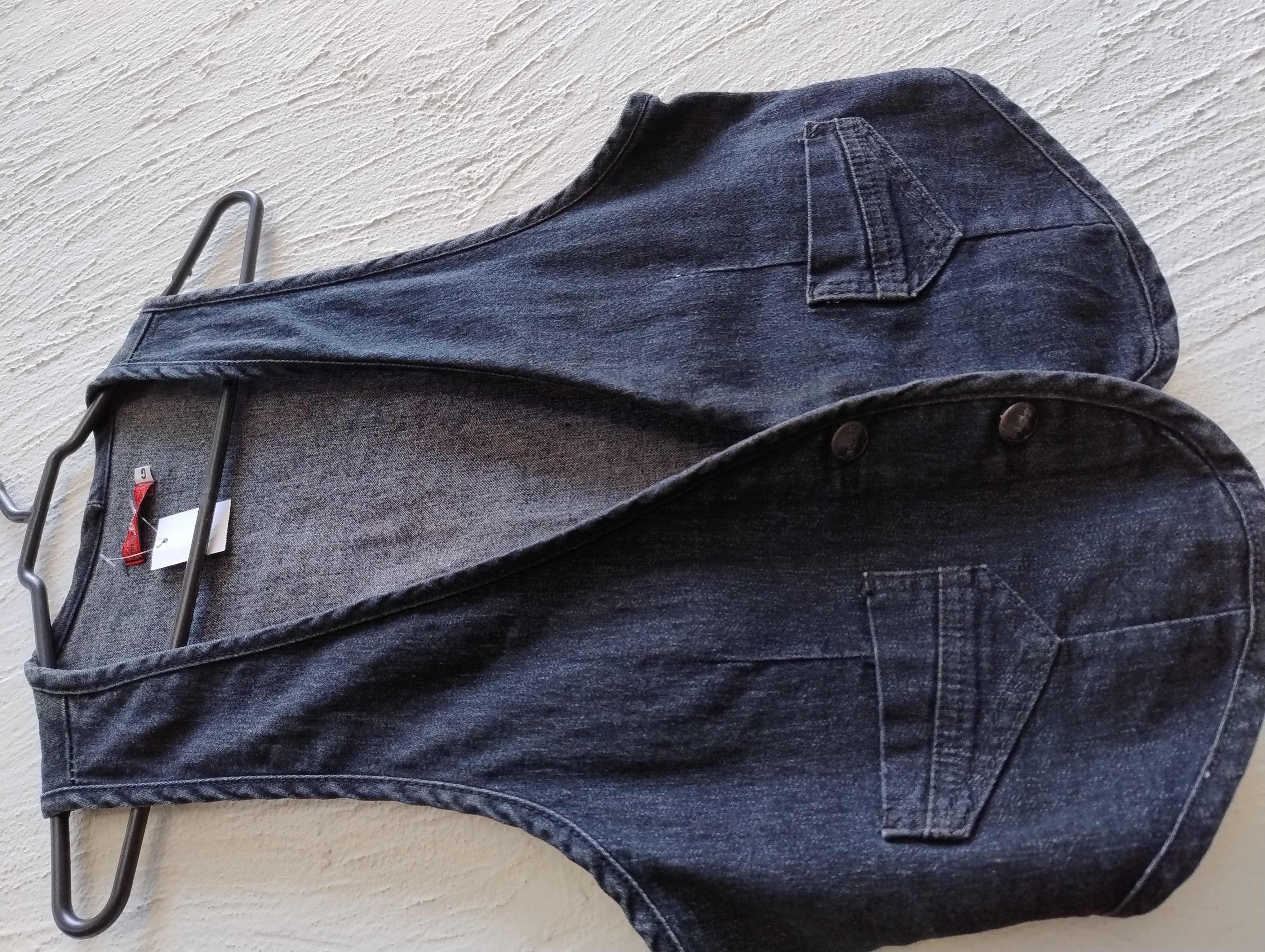 Colete Jeans Feminino -M