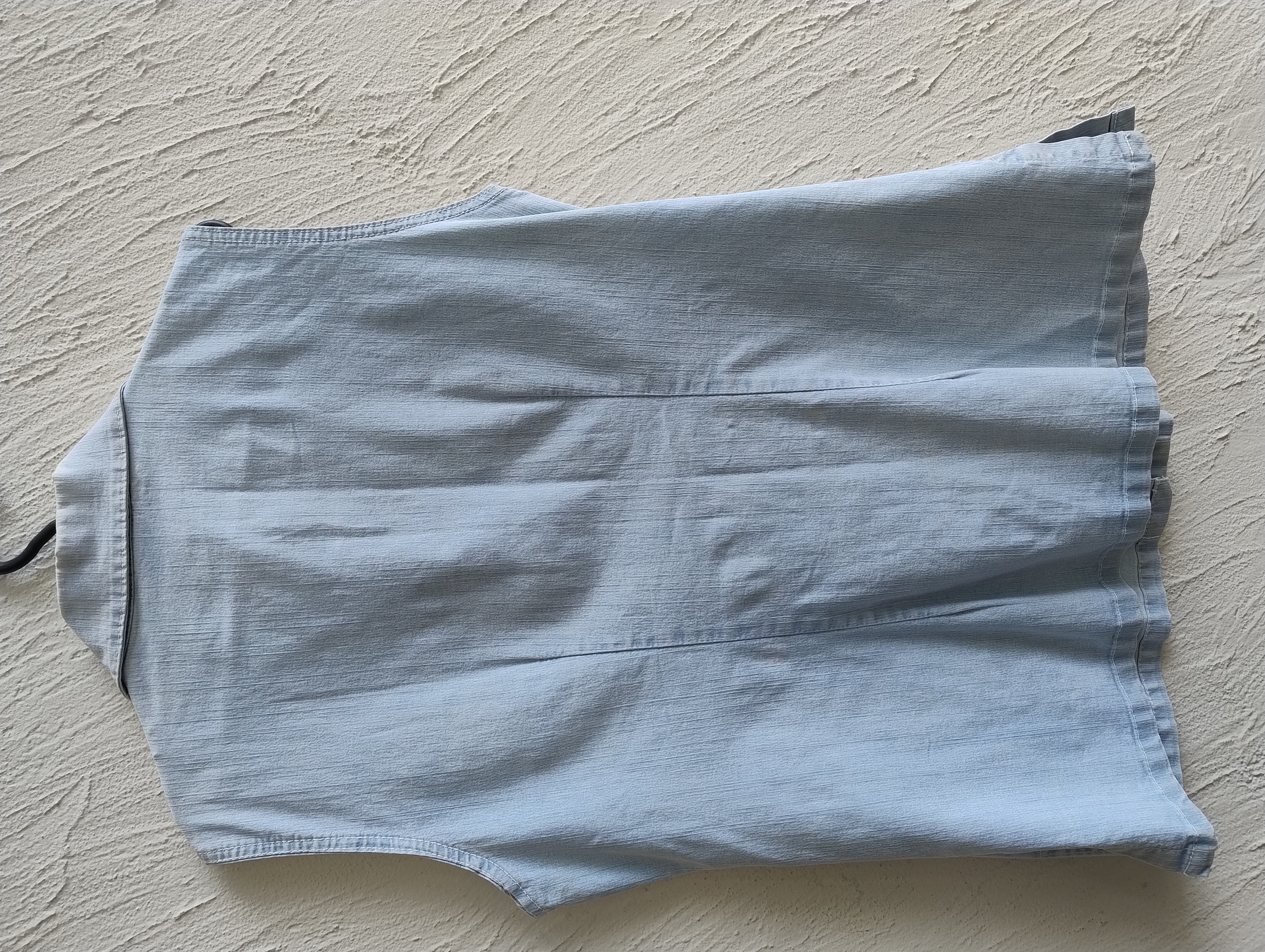 Colete jeans bordado feminino - 44(G)