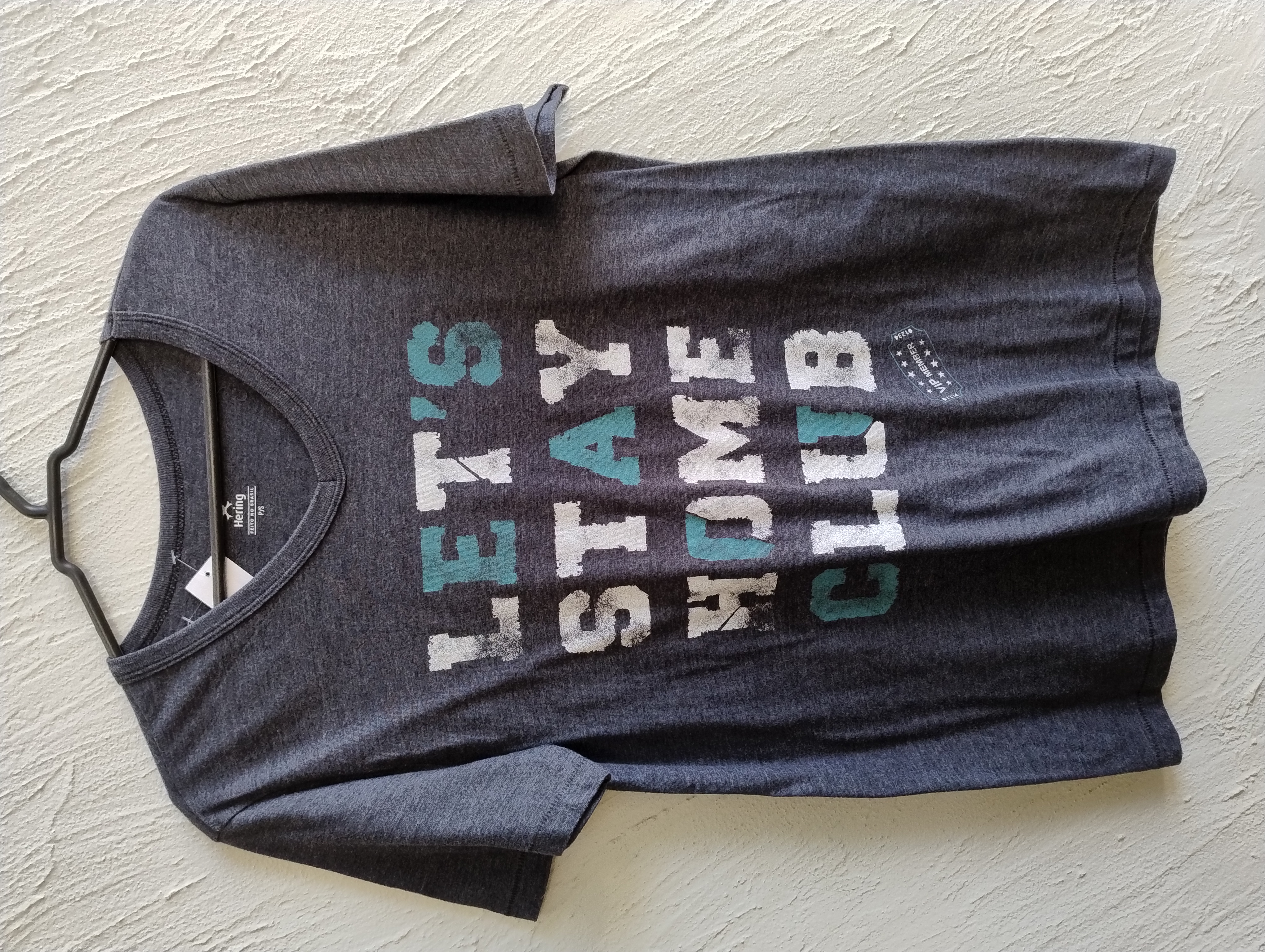 Camiseta 'Let's Stay Home Club' P