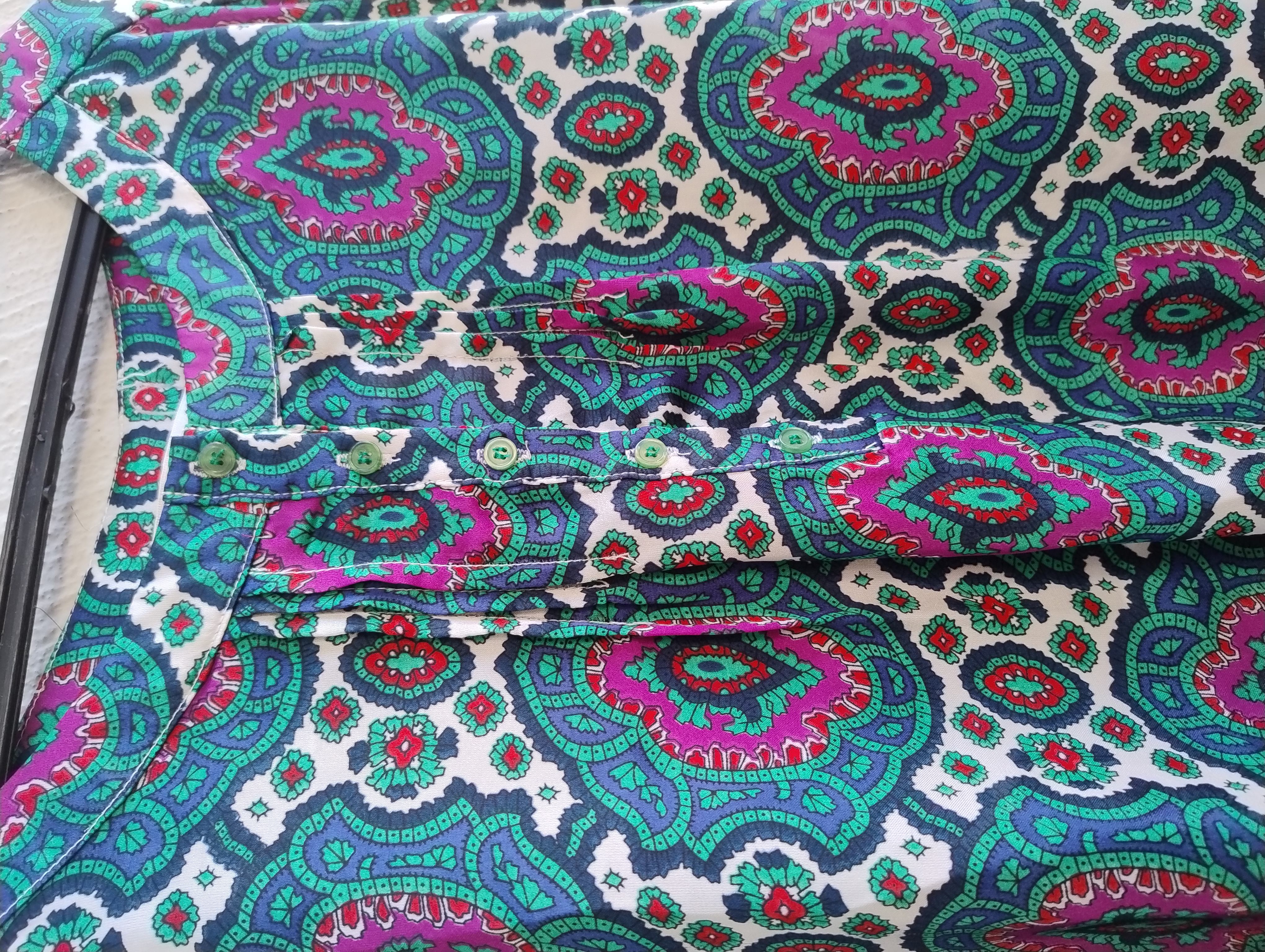 Blusa estampada colorida GG