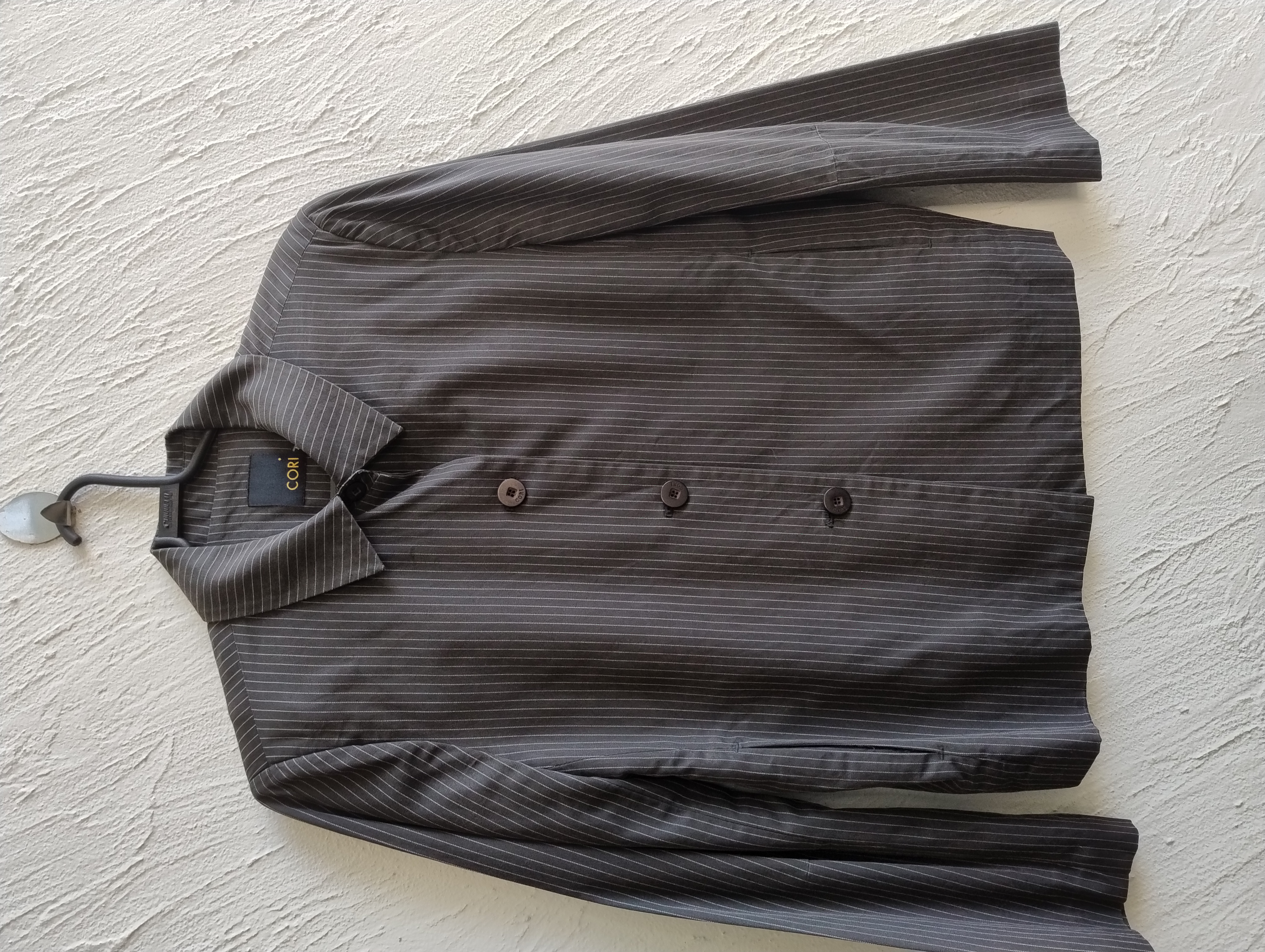 Casaquinho feminino em listras -M